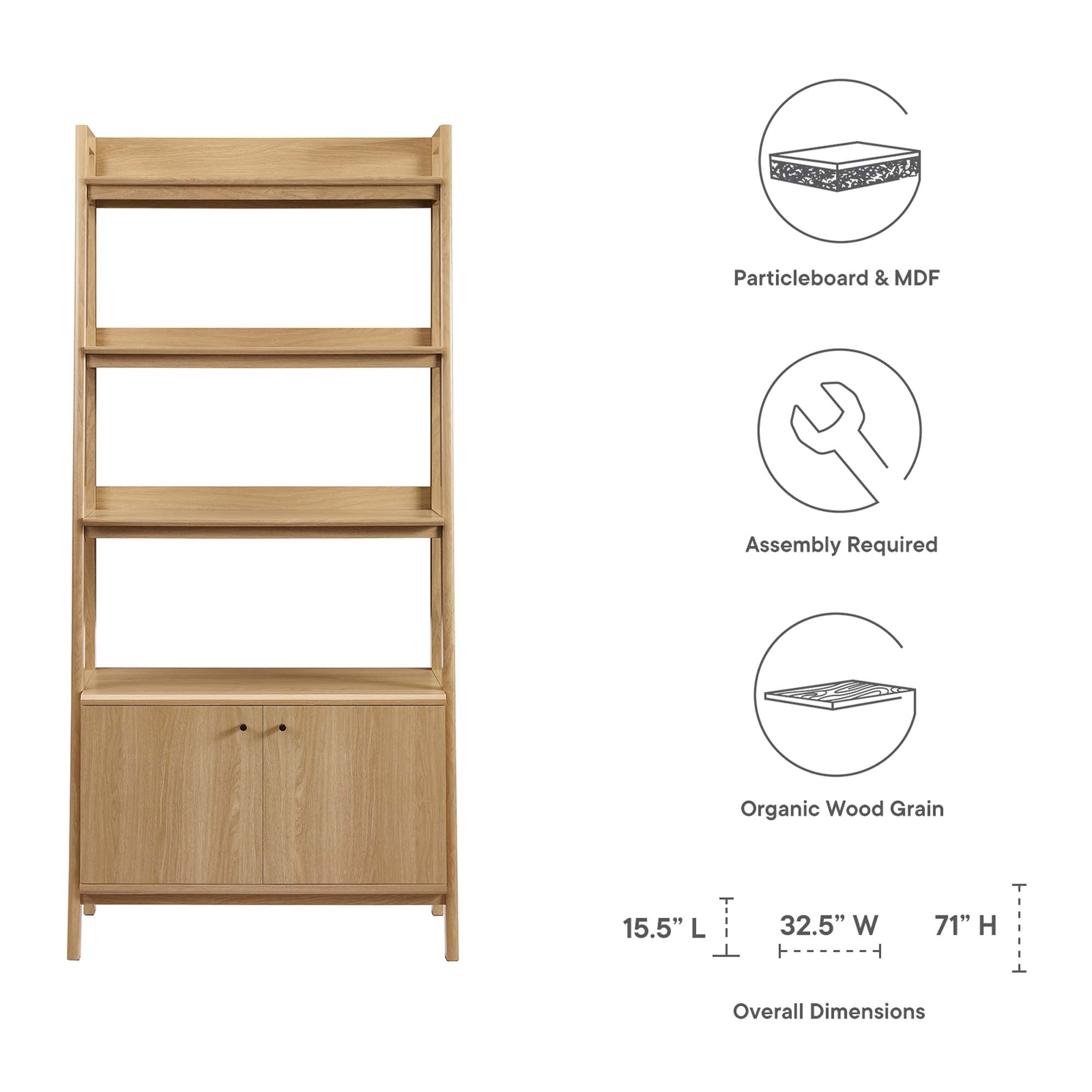 Bixby 33" Bookshelf