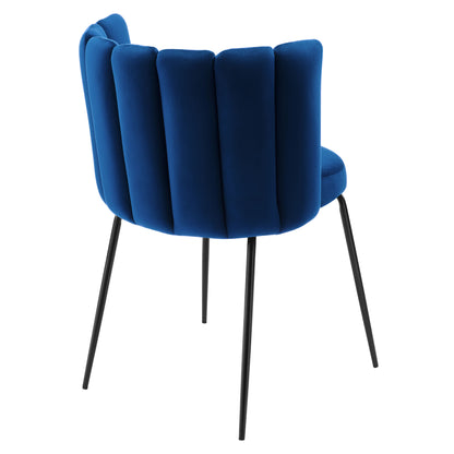 Virtue Performance Velvet Dining Chair Set of 2