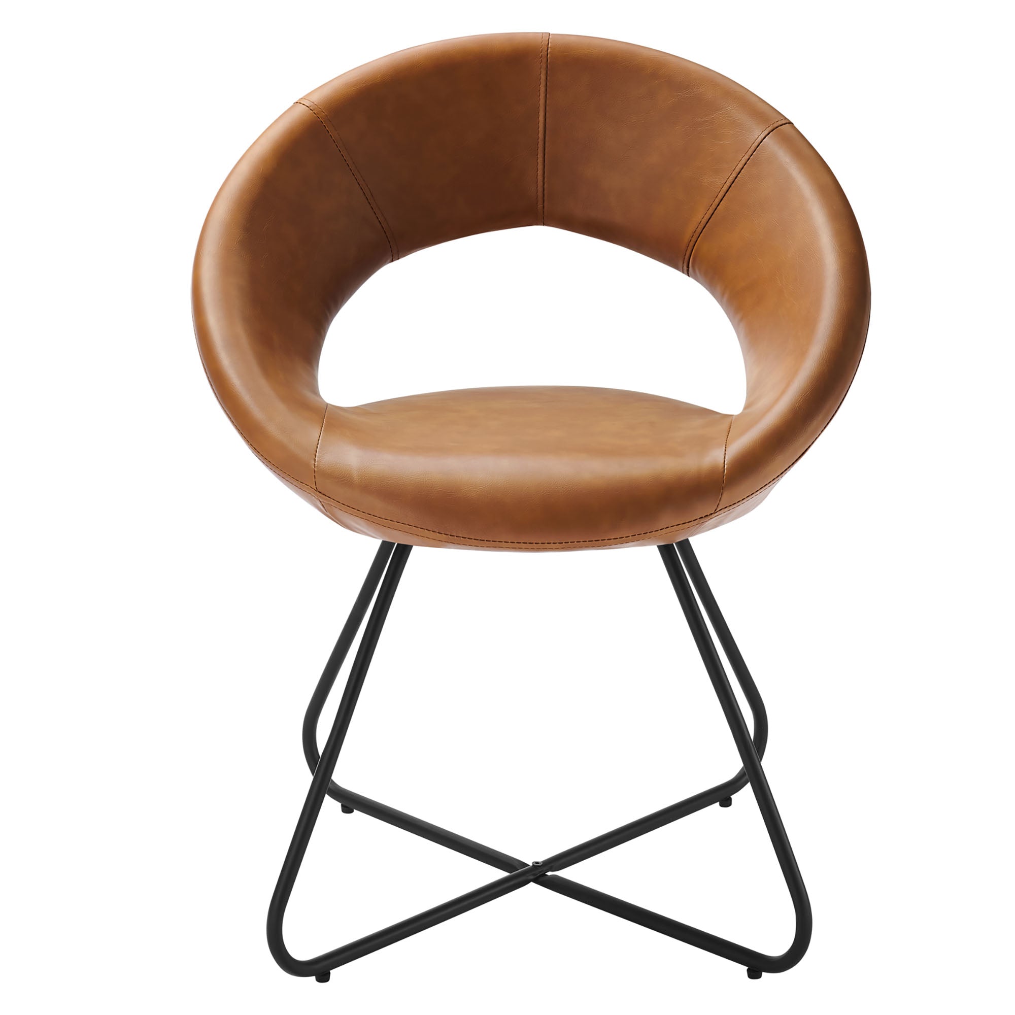 Nouvelle Vegan Leather Dining Chair Set of 2