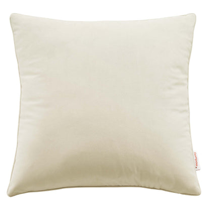 Enhance 20" Performance Velvet Throw Pillow