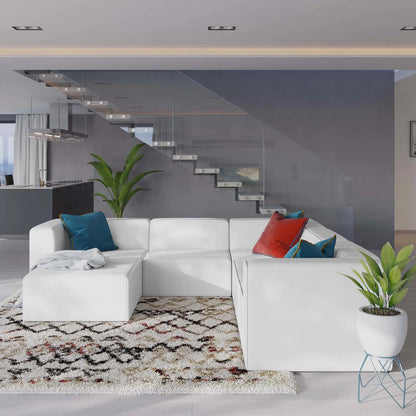 Mingle Vegan Leather 6-Piece Furniture Set