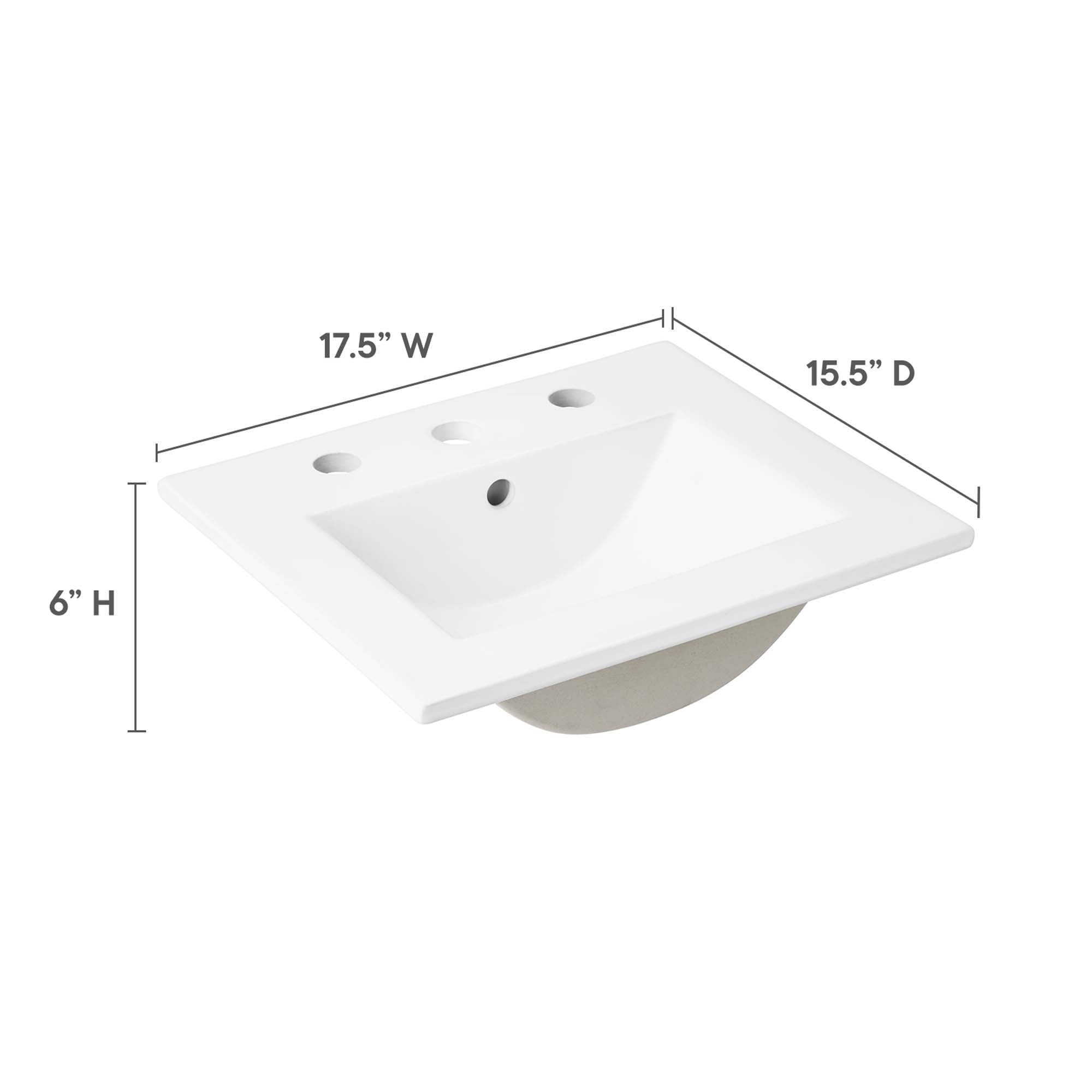 Cayman 18" Bathroom Sink