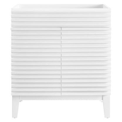 Render 30" Bathroom Vanity Cabinet (Sink Basin Not Included)