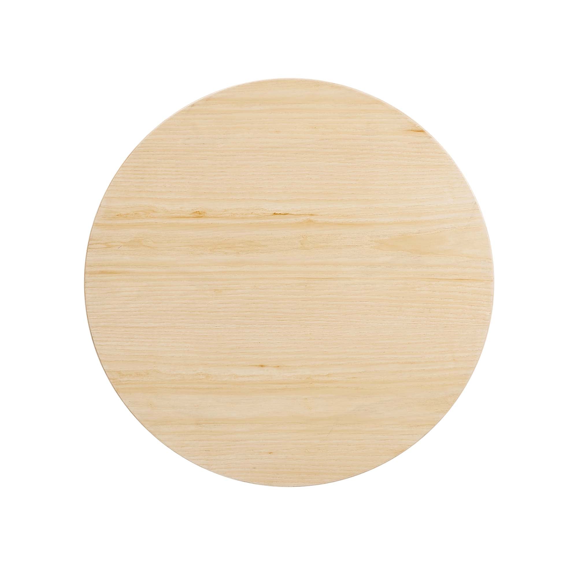 Lippa 28" Round Wood Grain Dining Table