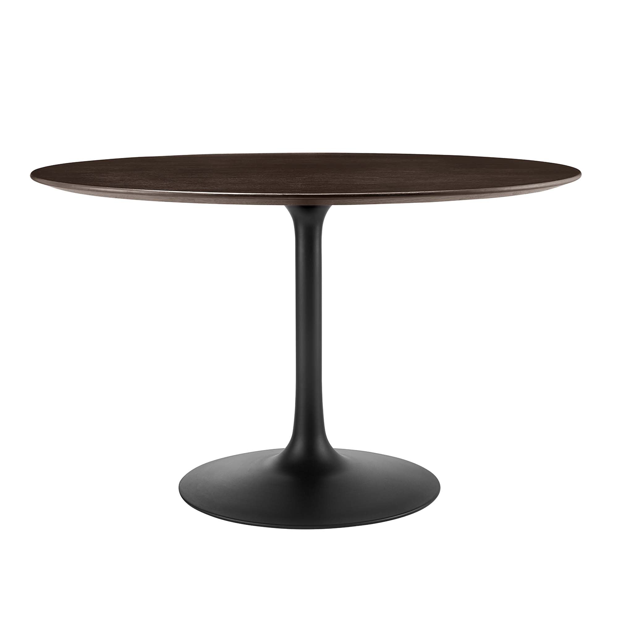 Lippa 48" Round Wood Grain Dining Table