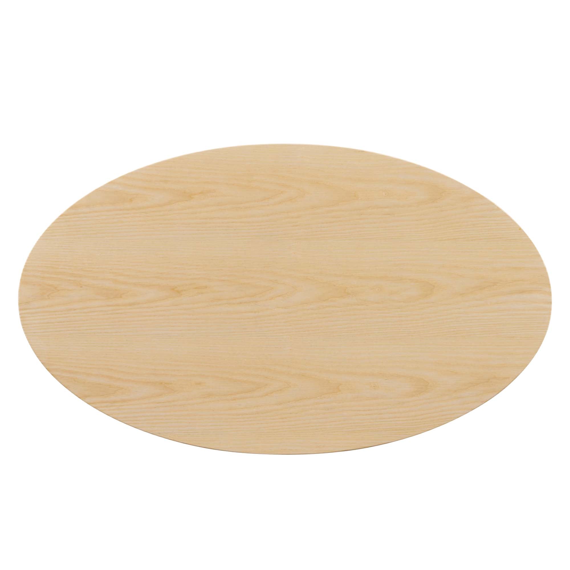 Lippa 48" Wood Oval Coffee Table