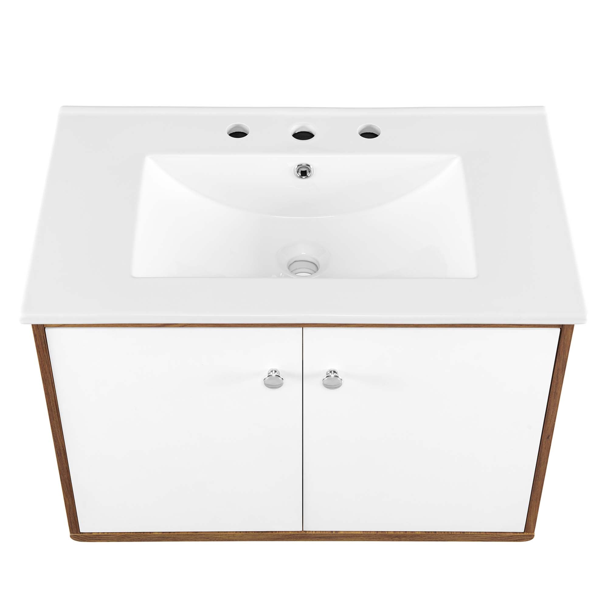 Transmit 30" Wall-Mount Bathroom Vanity