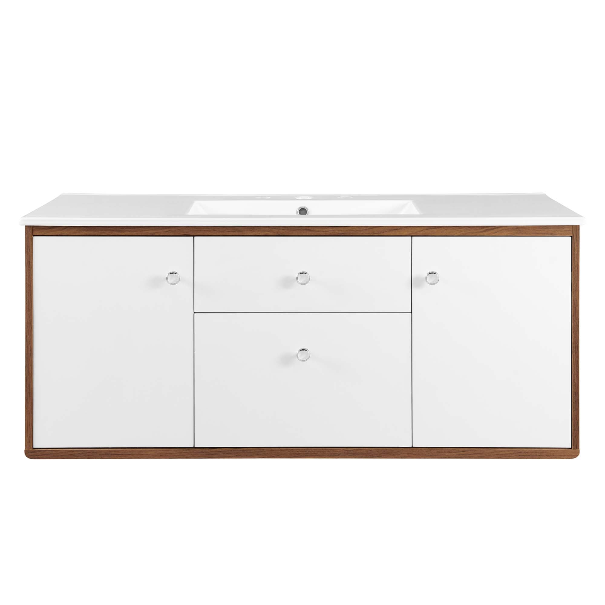 Transmit 48" Wall-Mount Bathroom Vanity