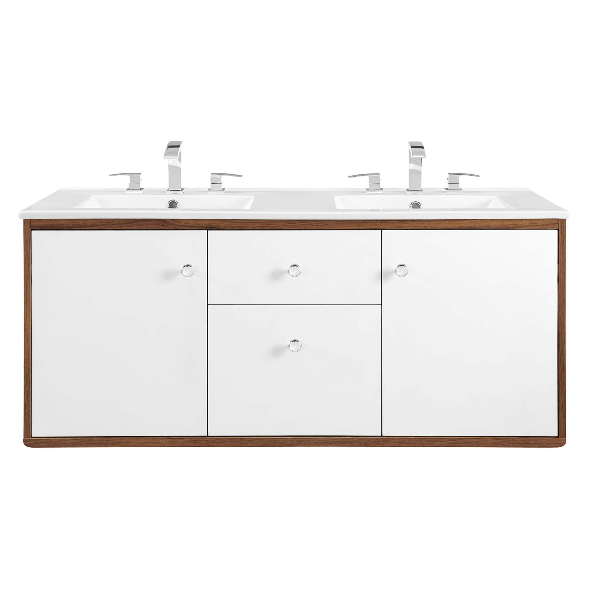 Transmit 48" Wall-Mount Bathroom Vanity