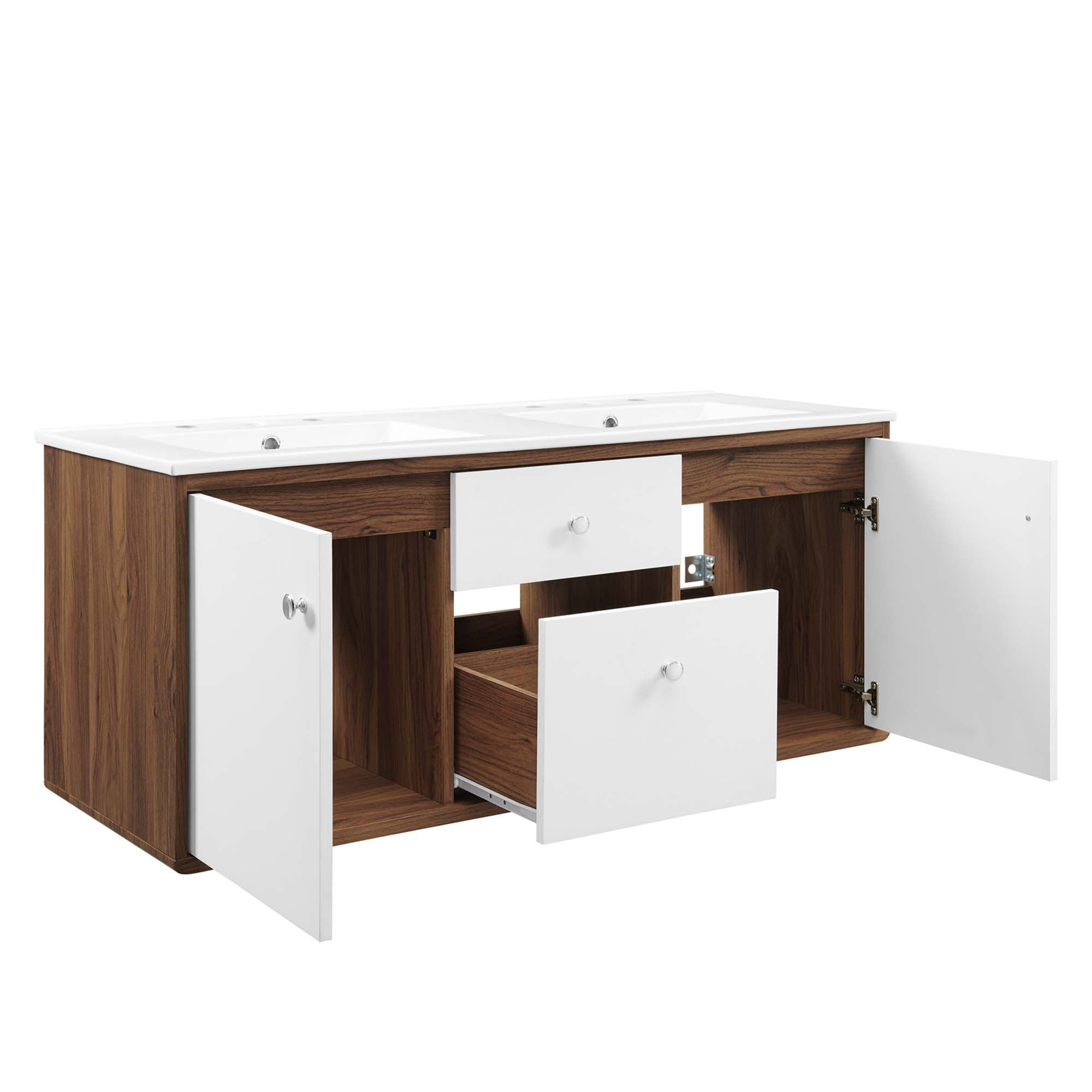 Transmit 48" Wall-Mount Bathroom Vanity