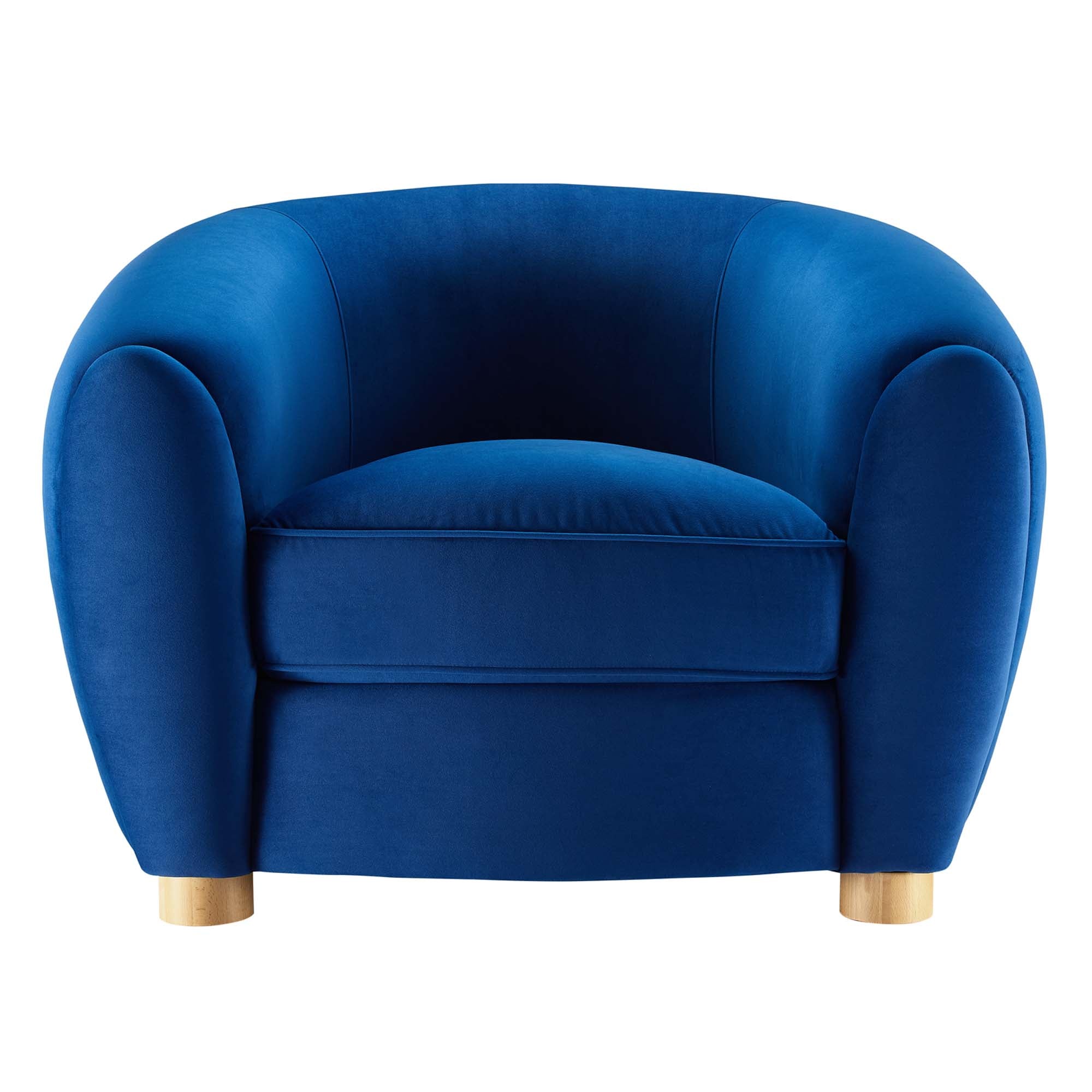 Abundant Performance Velvet Armchair