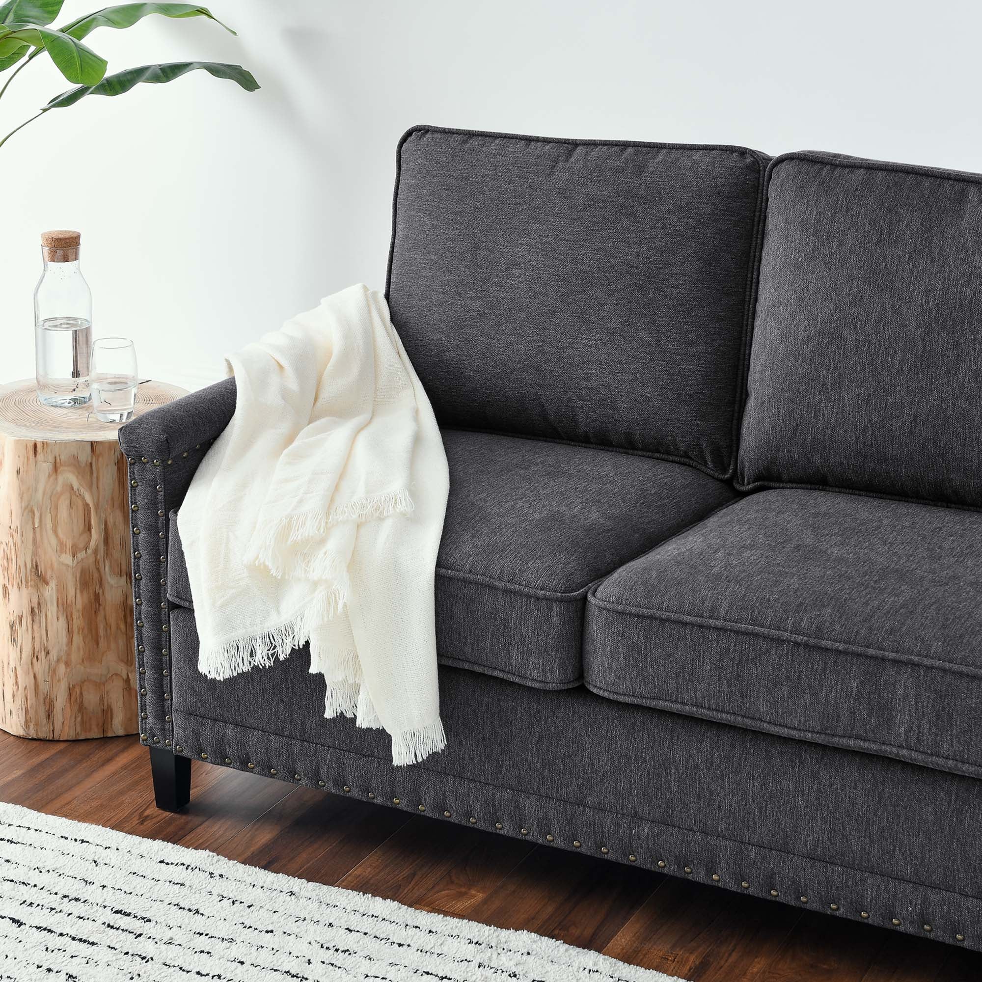 Ashton Upholstered Fabric Sofa