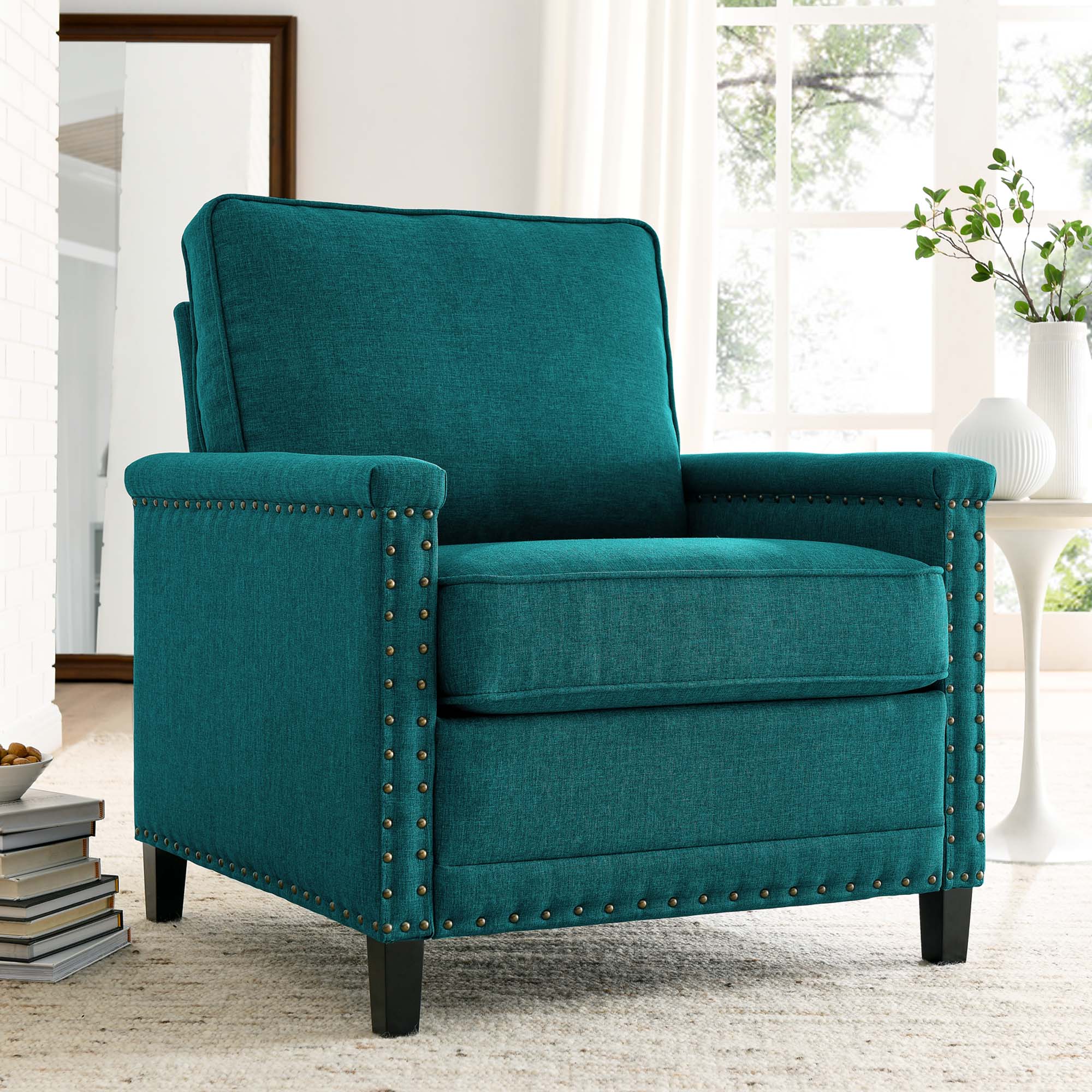 Ashton Upholstered Fabric Armchair