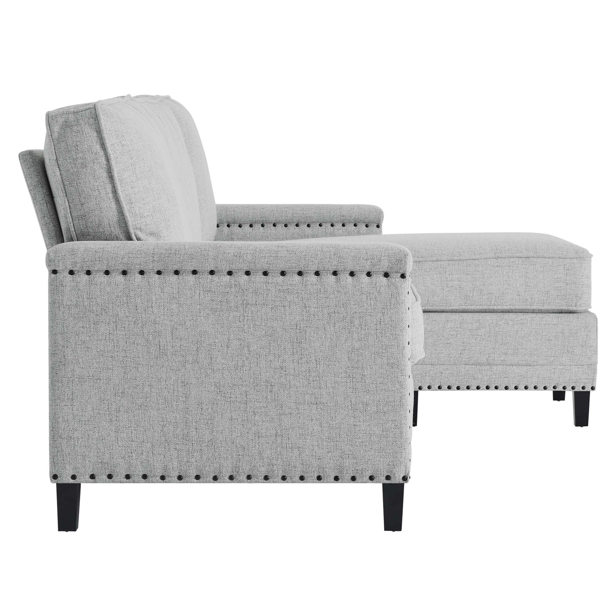 Ashton Upholstered Fabric Sectional Sofa