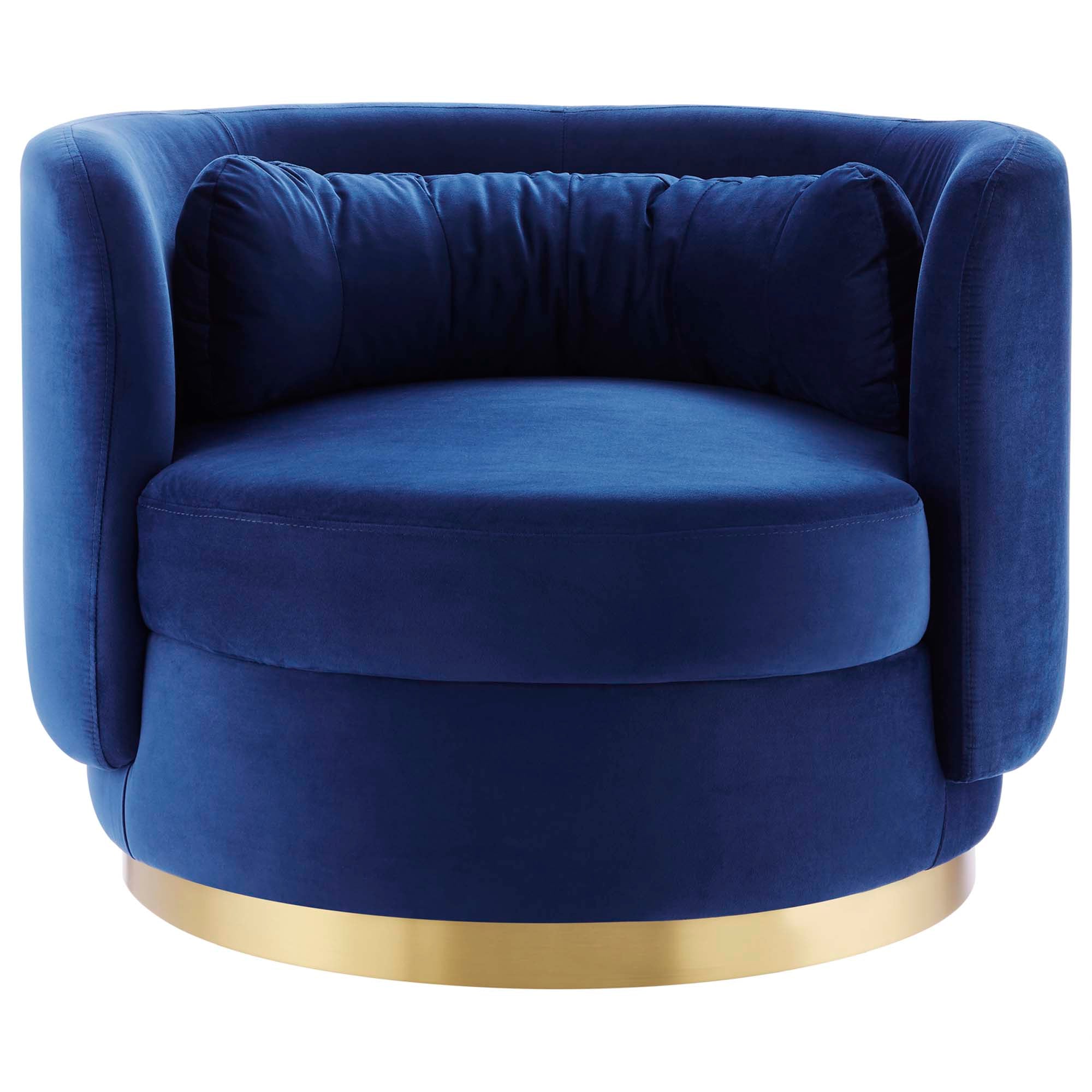 Relish Performance Velvet Swivel Chair