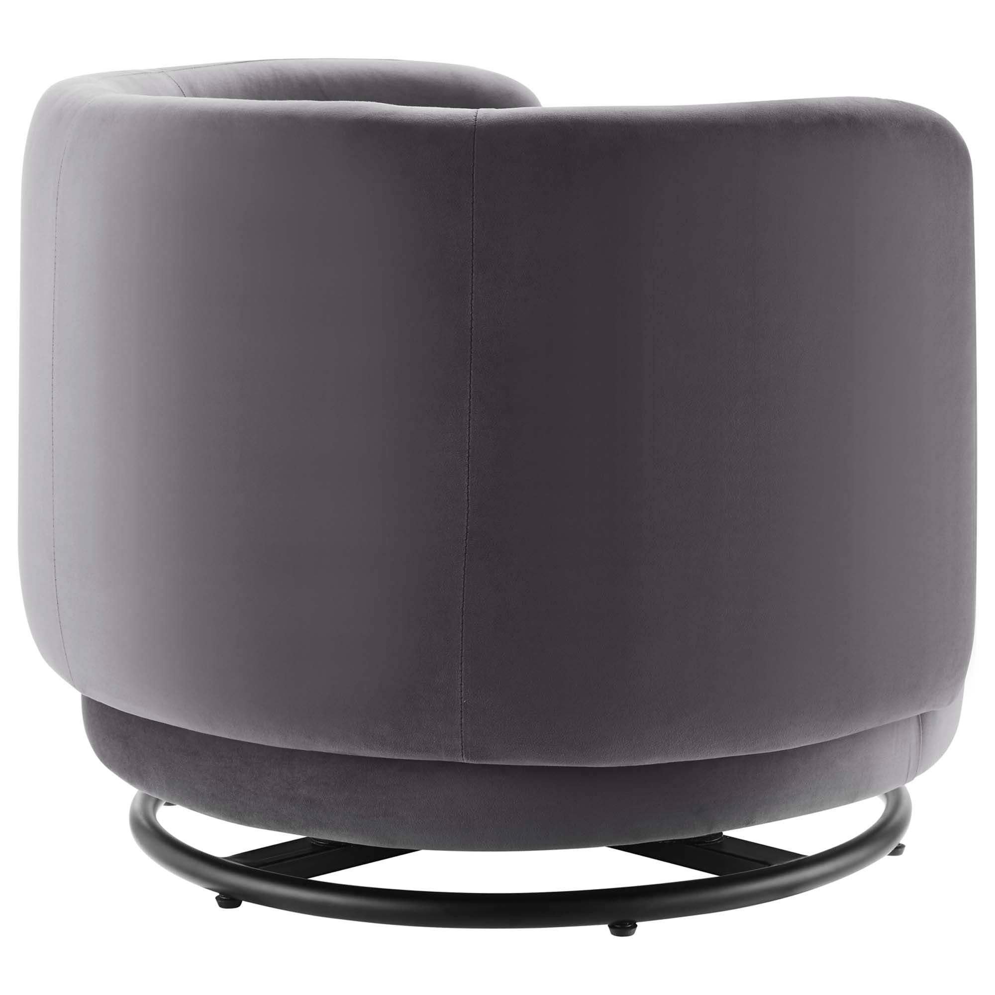 Relish Performance Velvet Swivel Chair