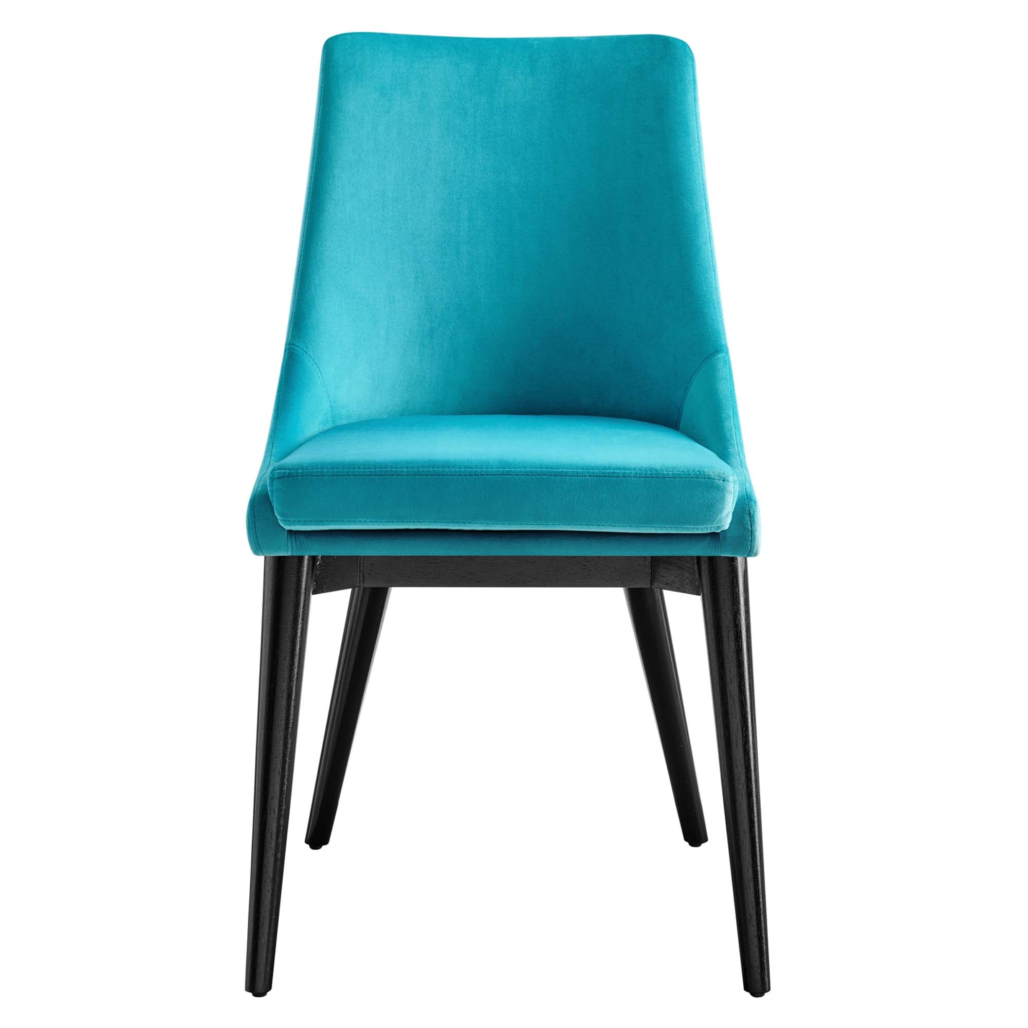 Viscount Performance Velvet Dining Chair