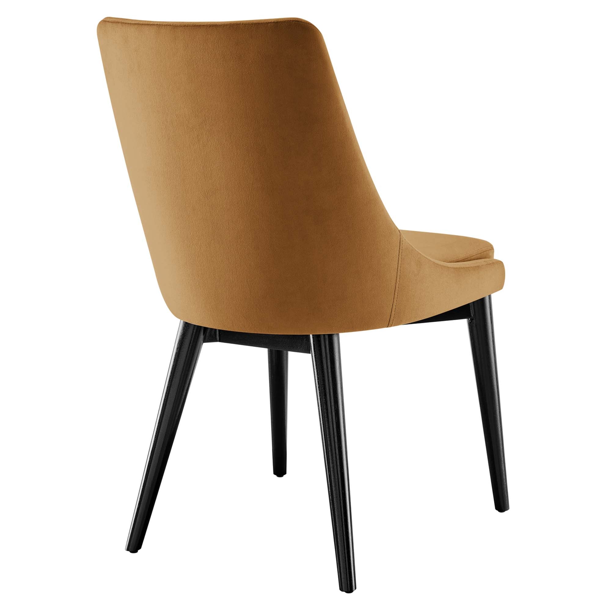 Viscount Performance Velvet Dining Chair