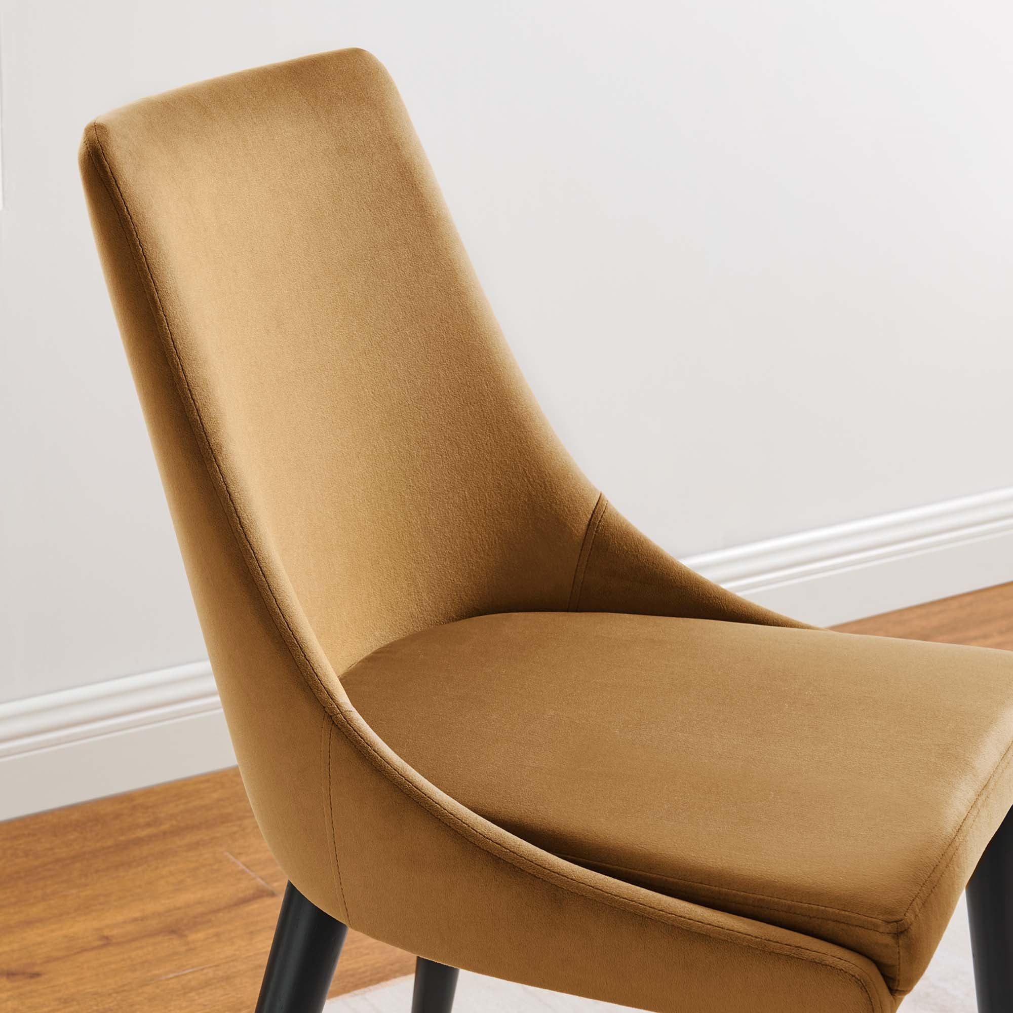 Viscount Performance Velvet Dining Chair