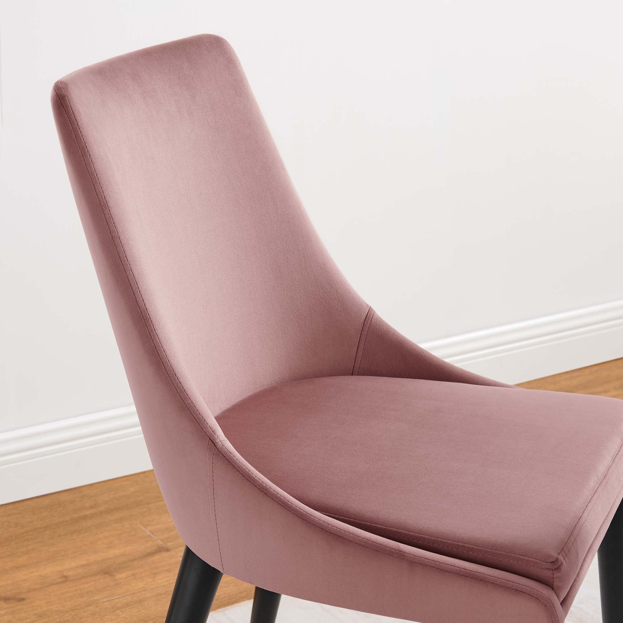 Viscount Performance Velvet Dining Chair