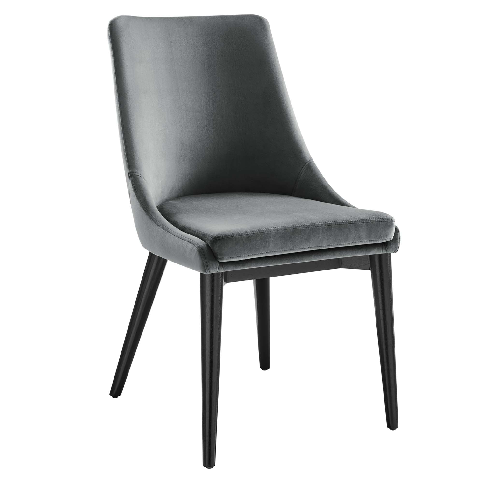 Viscount Performance Velvet Dining Chair