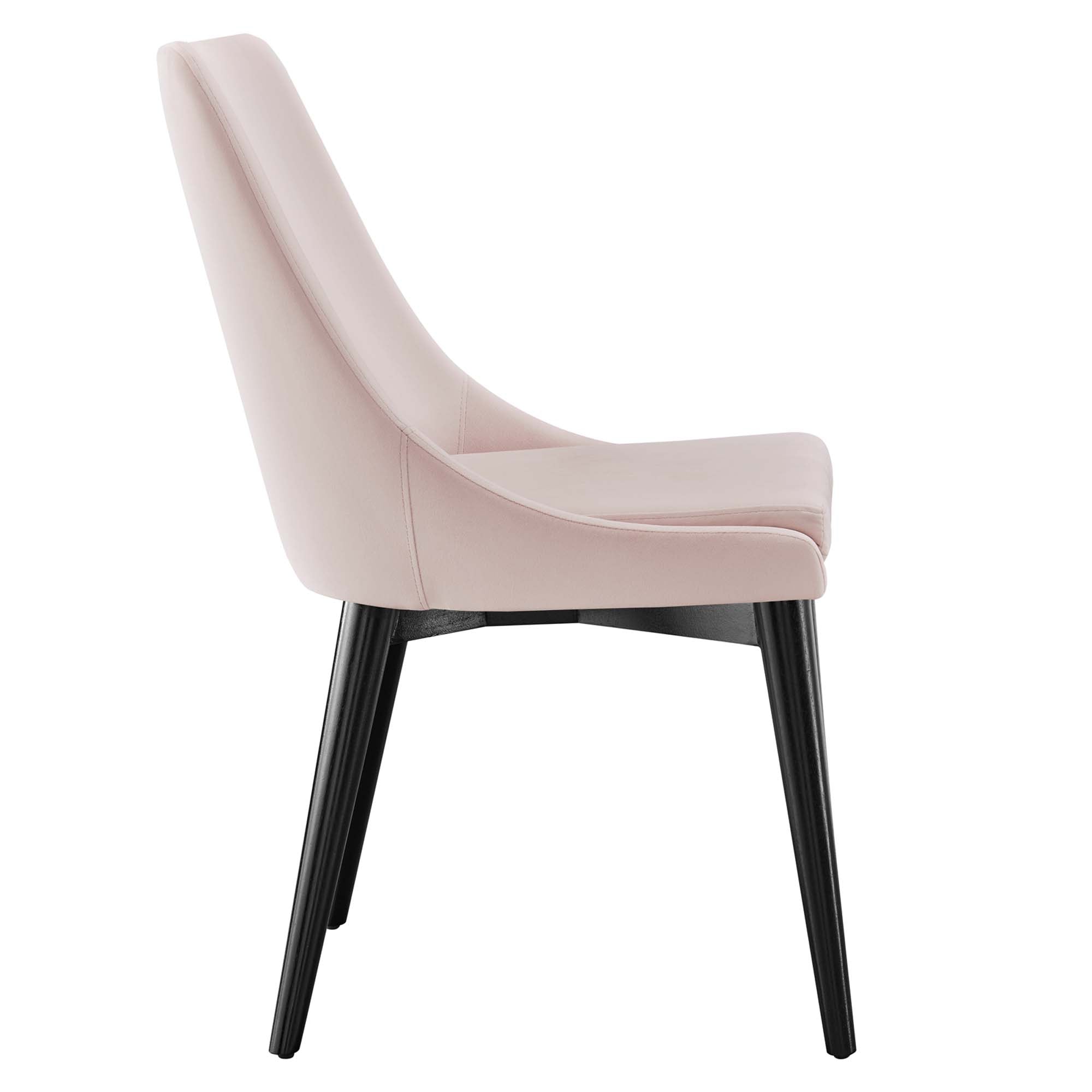 Viscount Performance Velvet Dining Chair