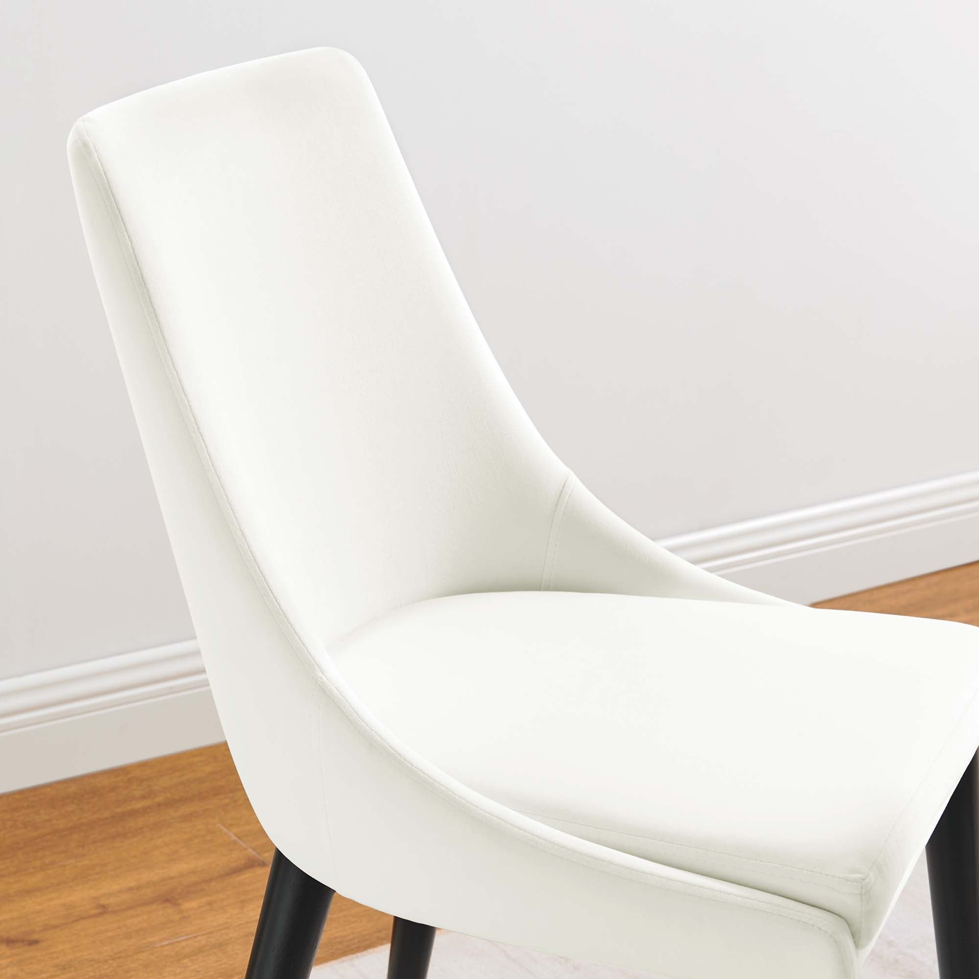 Viscount Performance Velvet Dining Chair