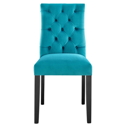 Duchess Performance Velvet Dining Chairs - Set of 2