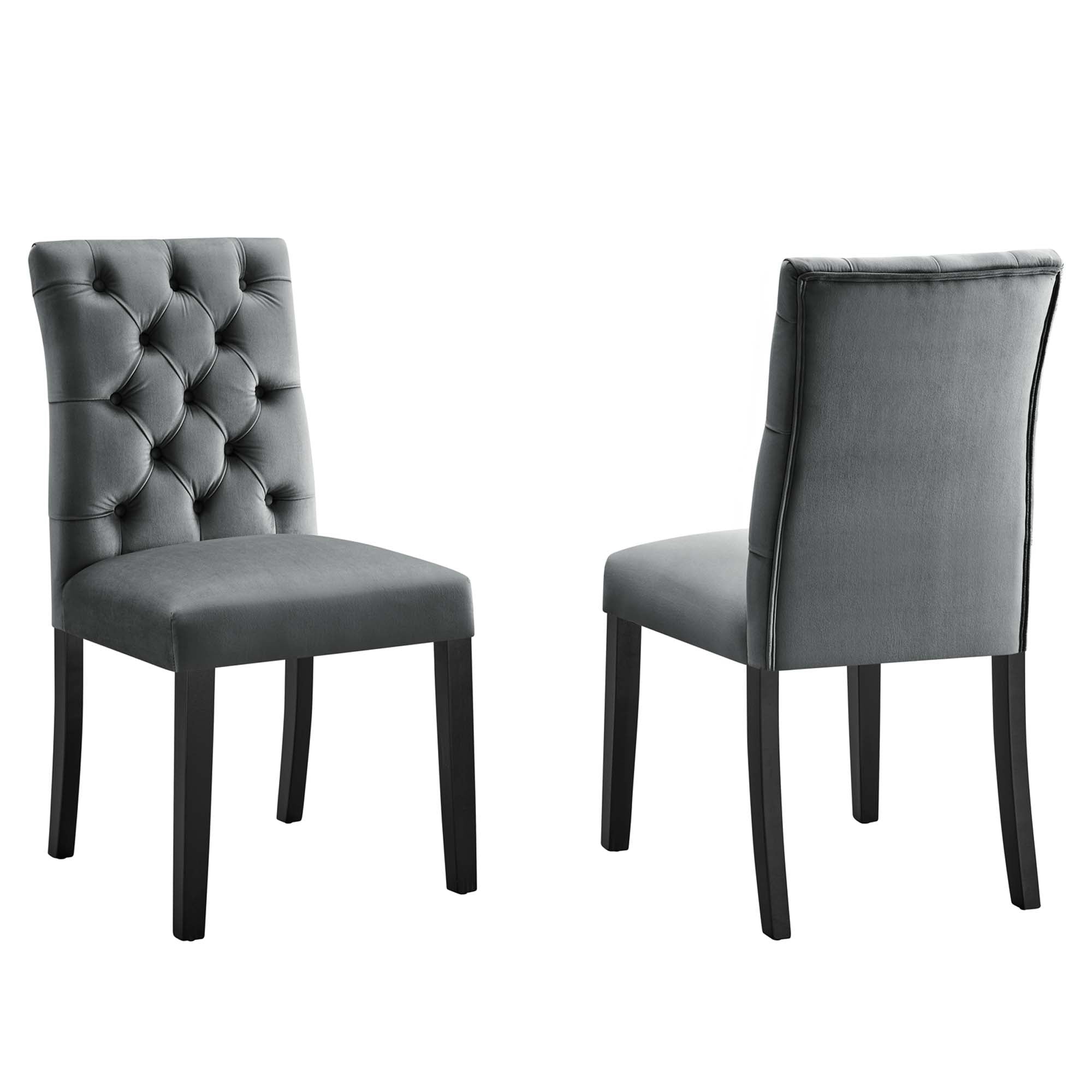 Duchess Performance Velvet Dining Chairs - Set of 2