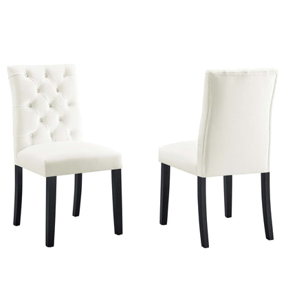 Duchess Performance Velvet Dining Chairs - Set of 2