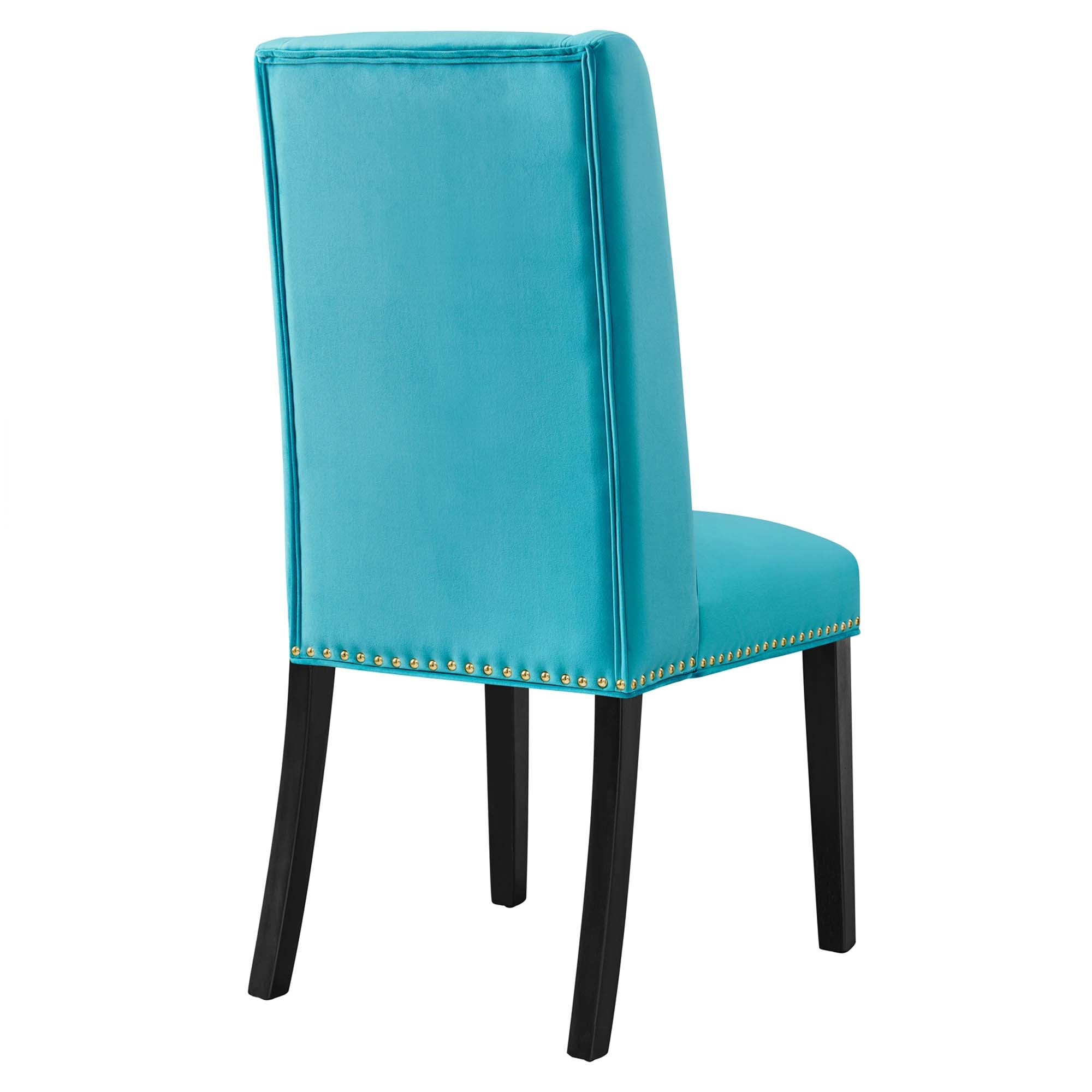 Baron Performance Velvet Dining Chairs - Set of 2