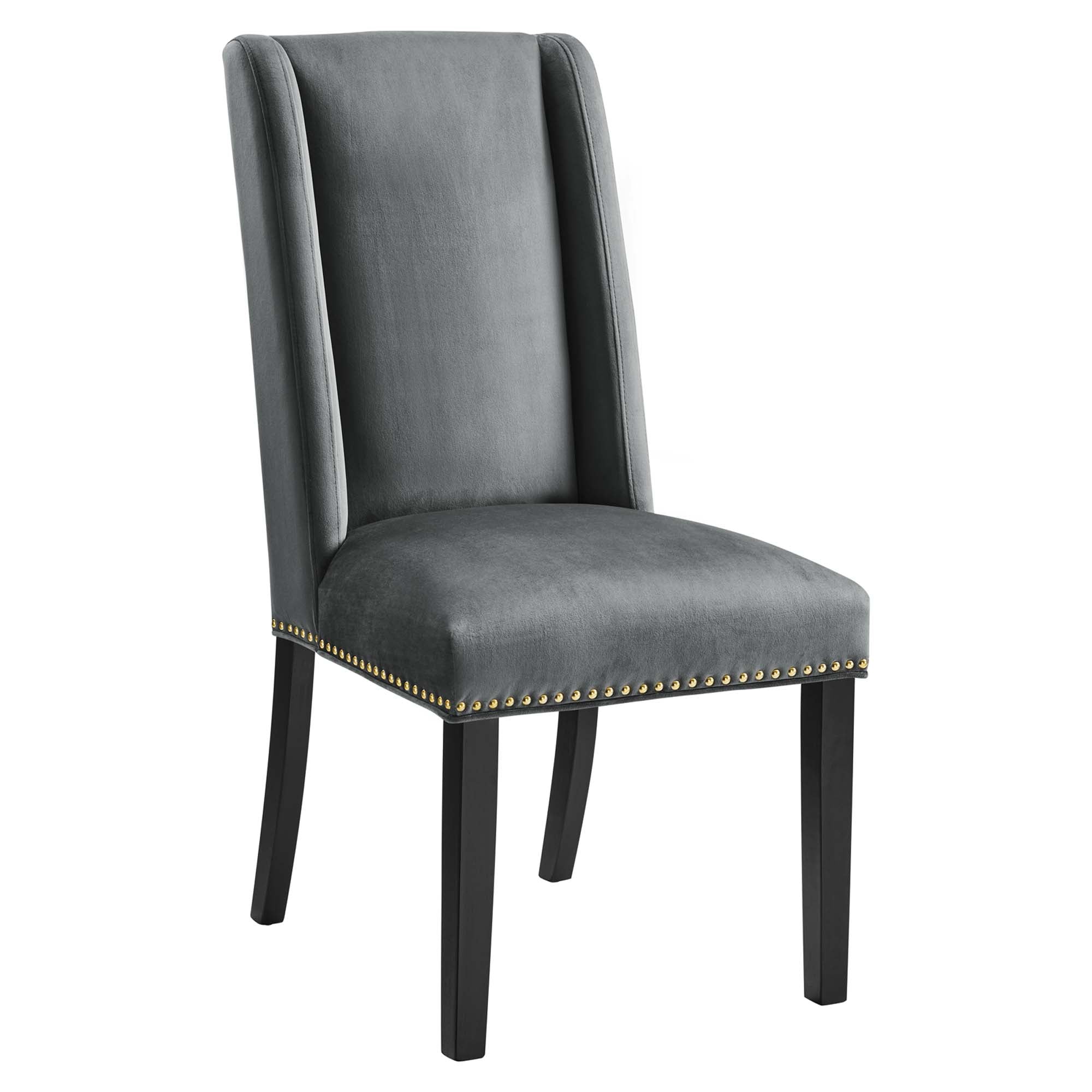 Baron Performance Velvet Dining Chairs - Set of 2