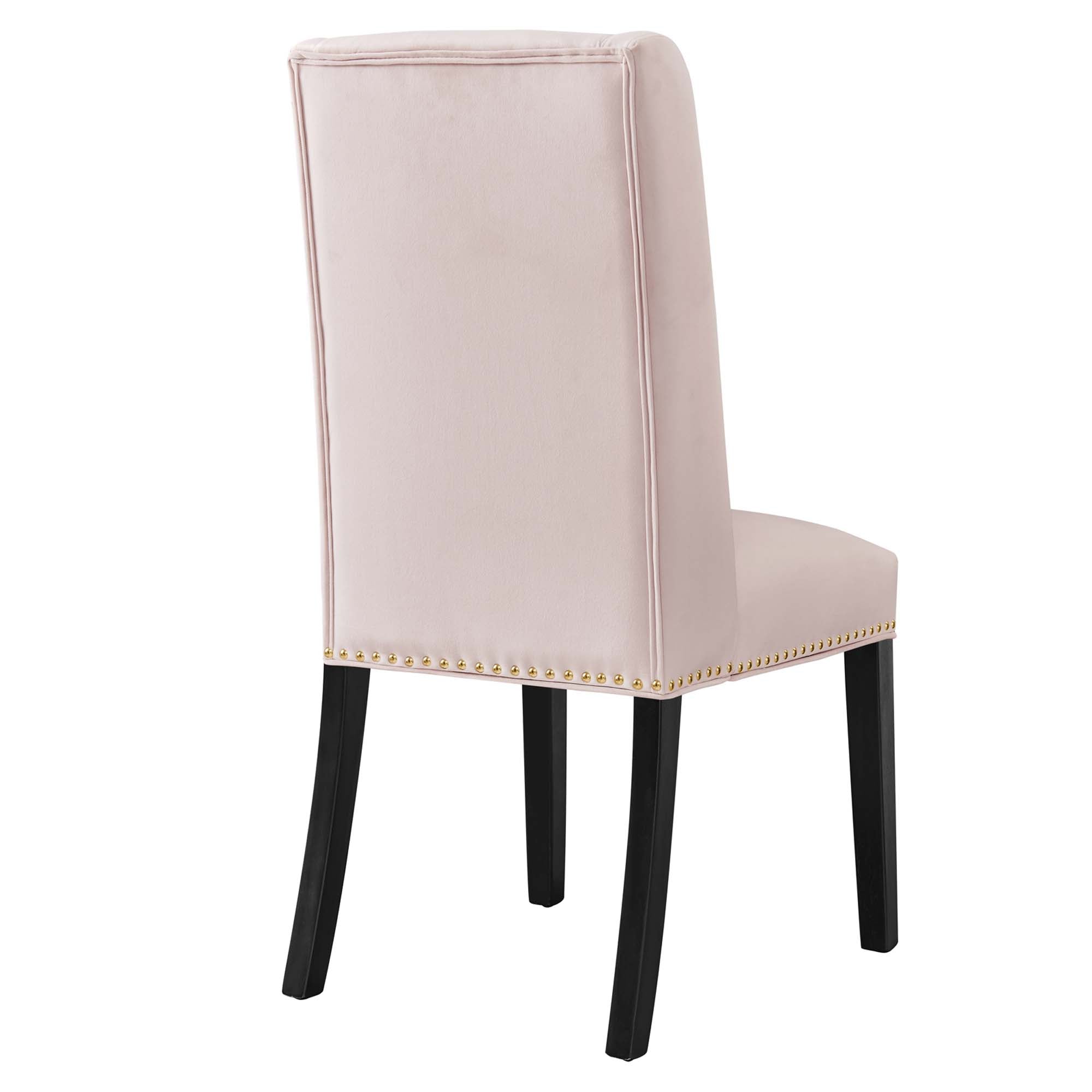 Baron Performance Velvet Dining Chairs - Set of 2