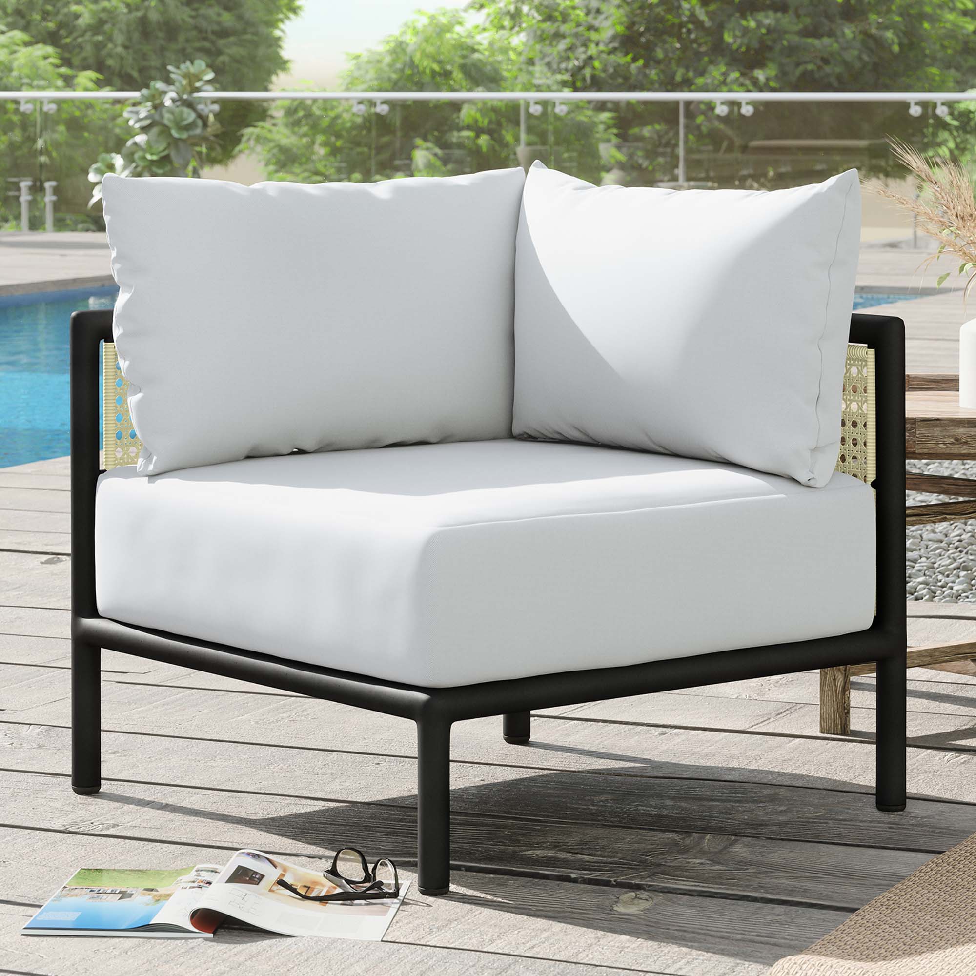 Hanalei Outdoor Patio Corner Chair