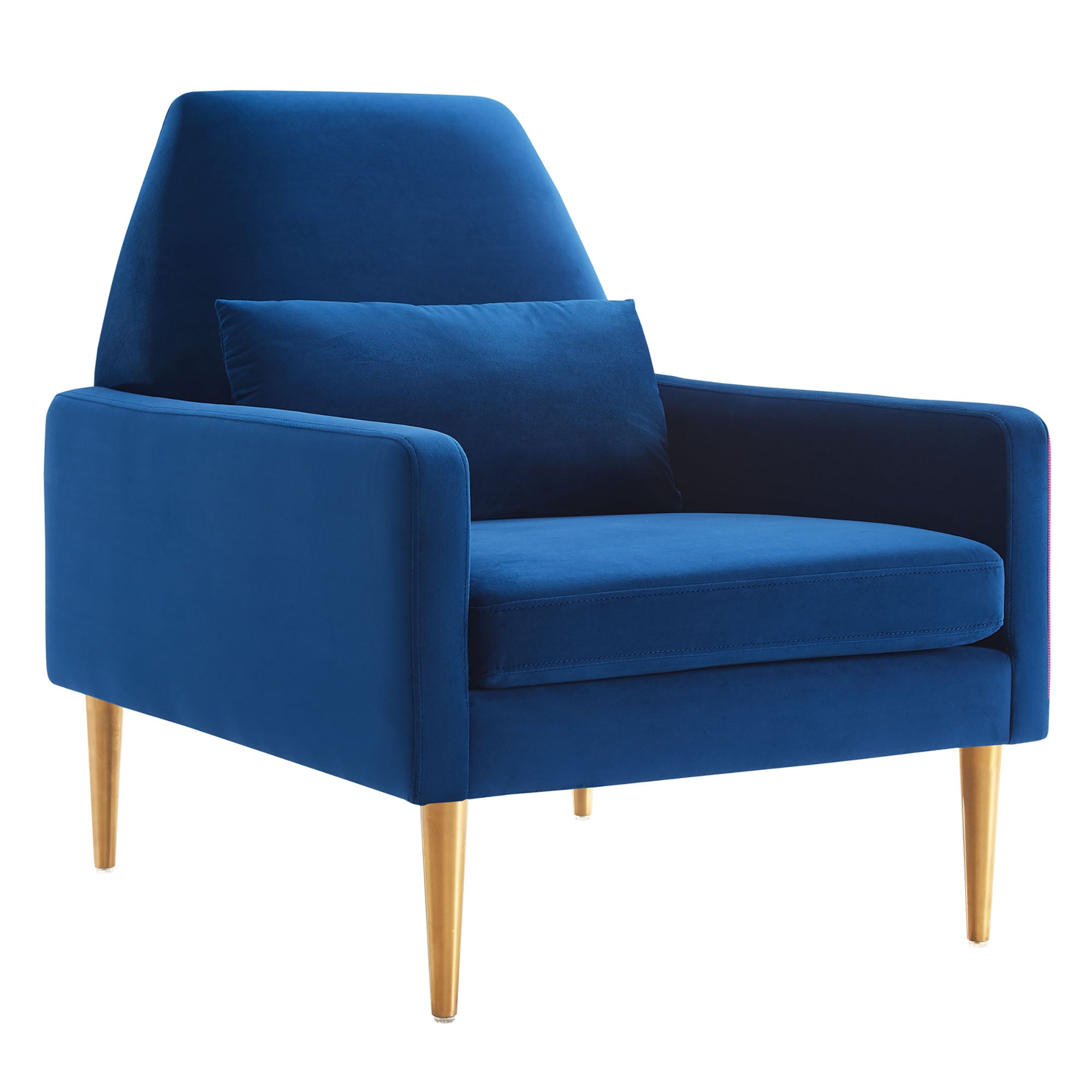 Liliana Performance Velvet Armchair