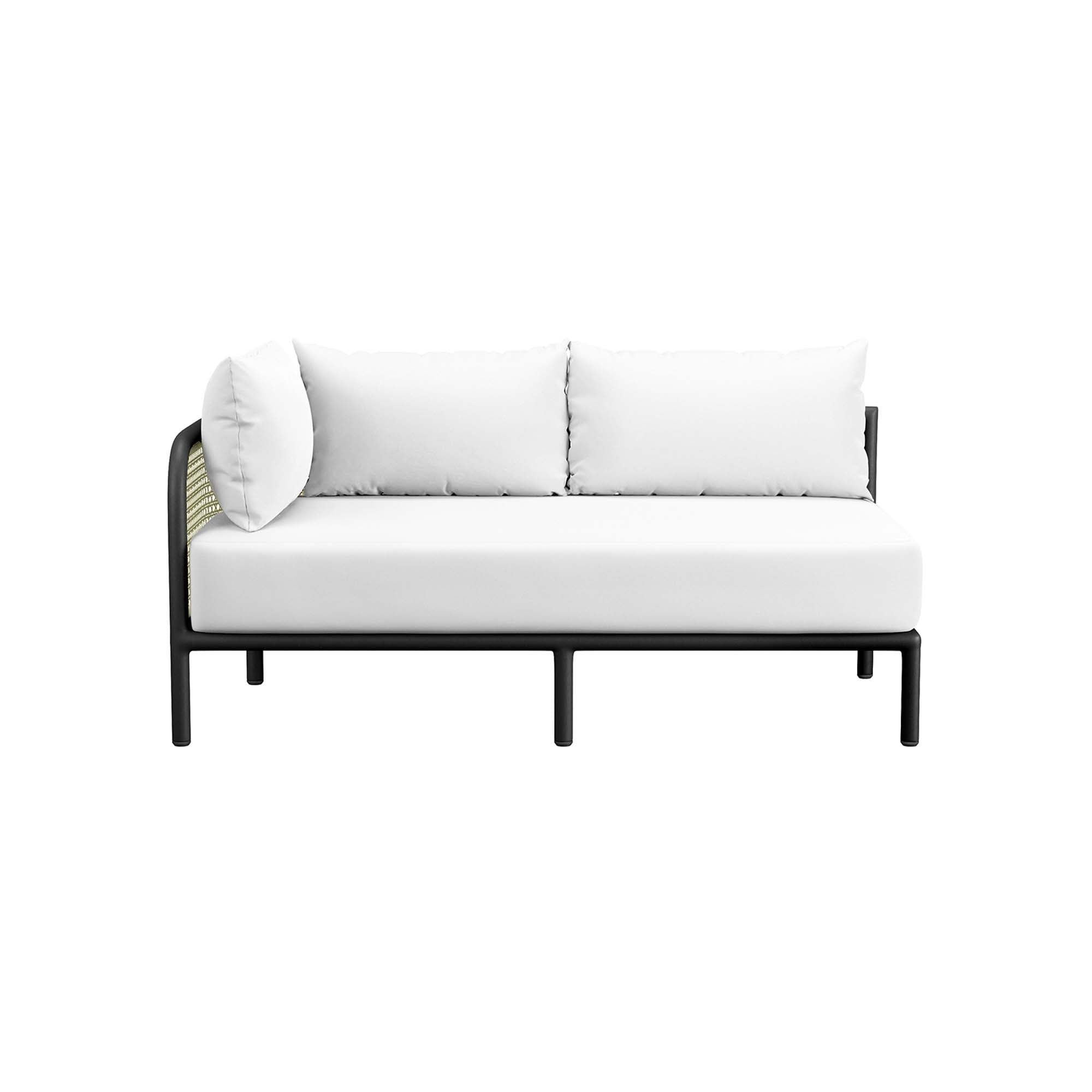 Hanalei Outdoor Patio Left-Arm Loveseat