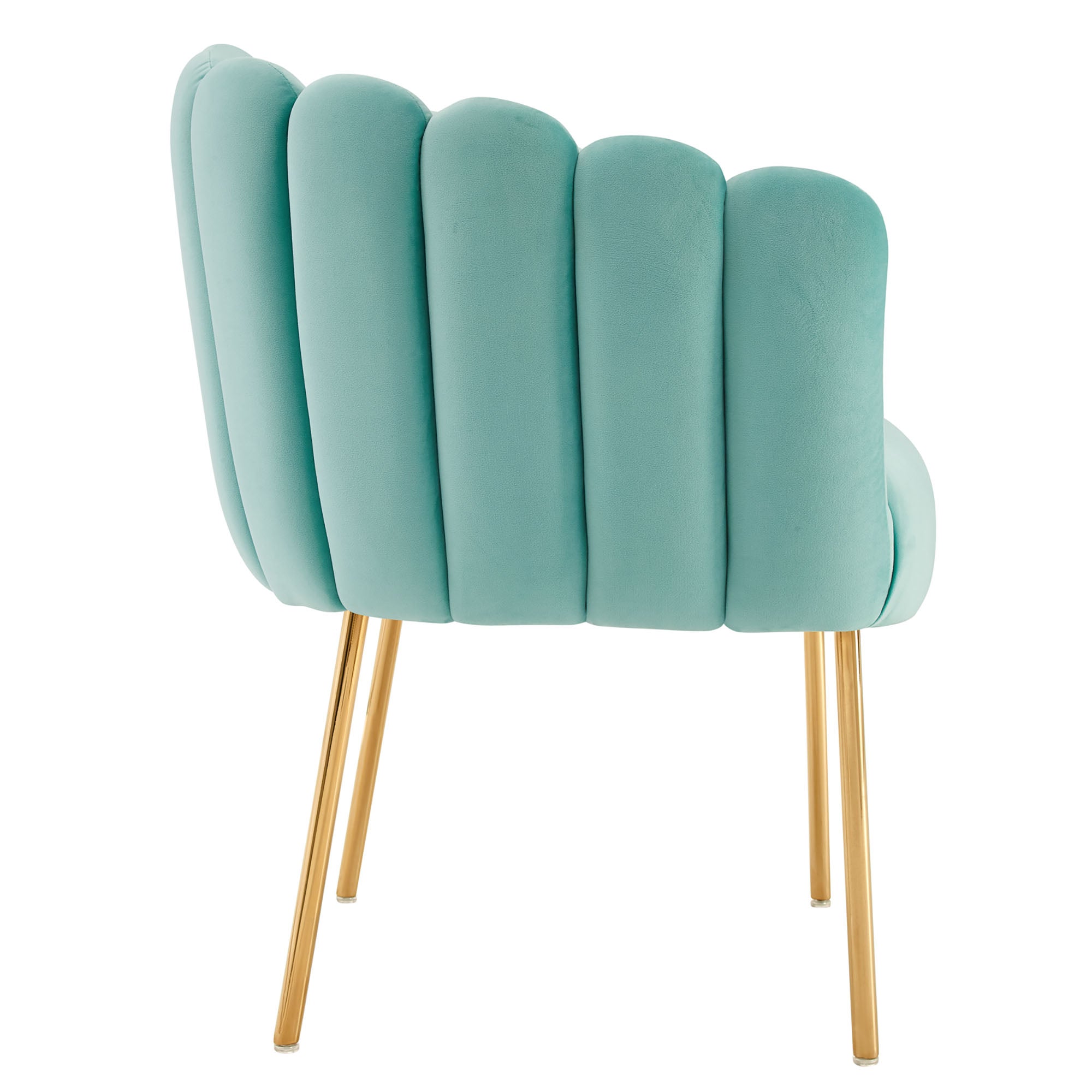 Sanna Channel Tufted Performance Velvet Armchair