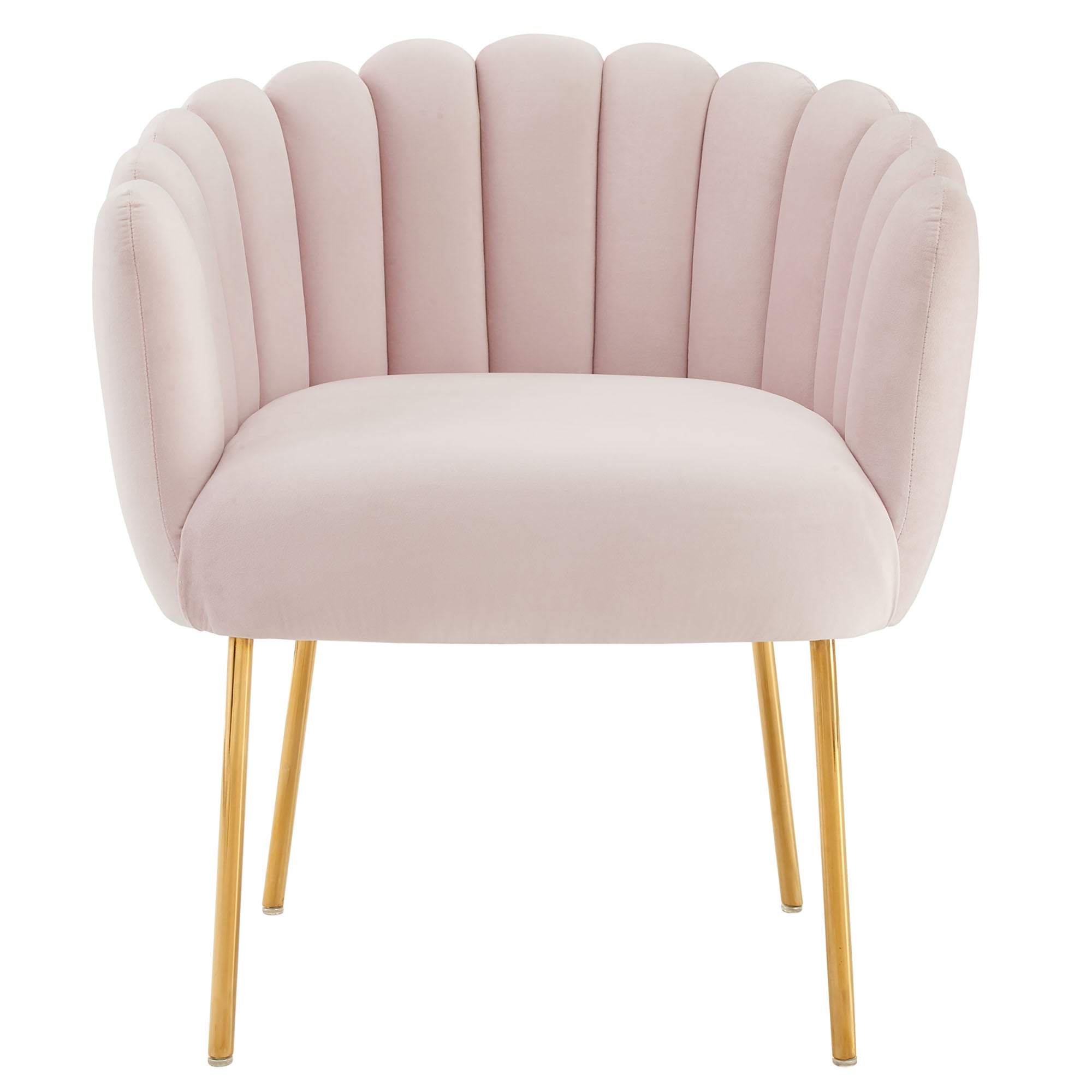 Sanna Channel Tufted Performance Velvet Armchair