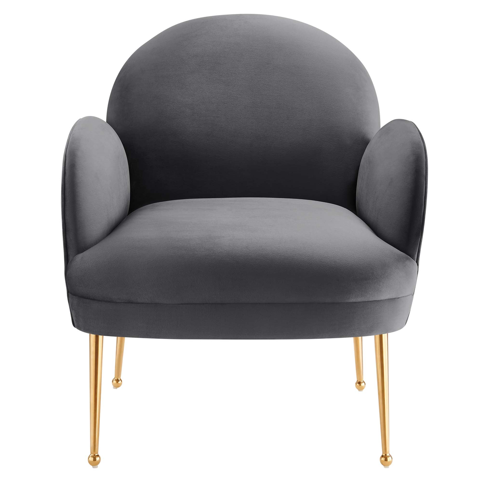 Transcend Performance Velvet Armchair