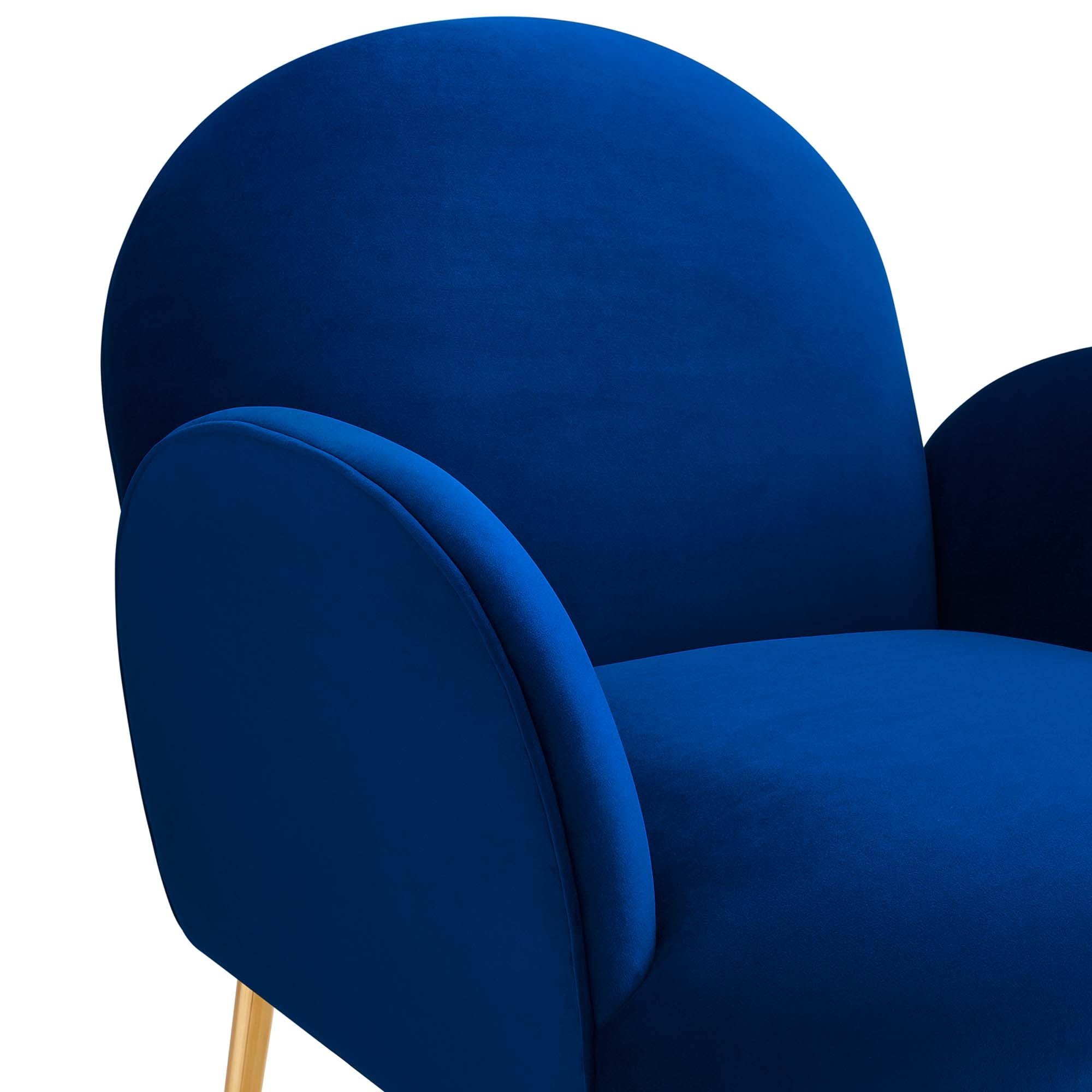 Transcend Performance Velvet Armchair