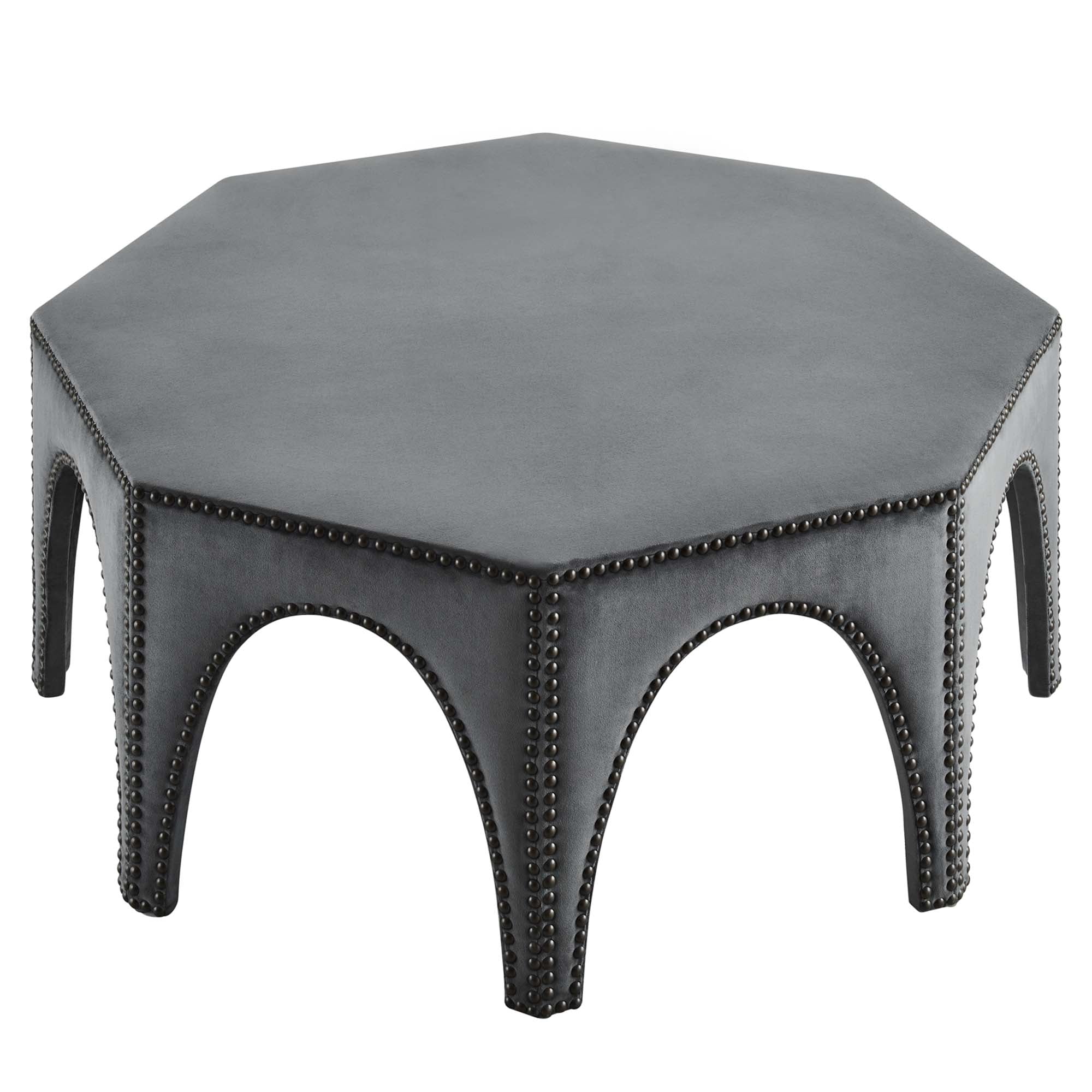 Victory Performance Velvet Ottoman