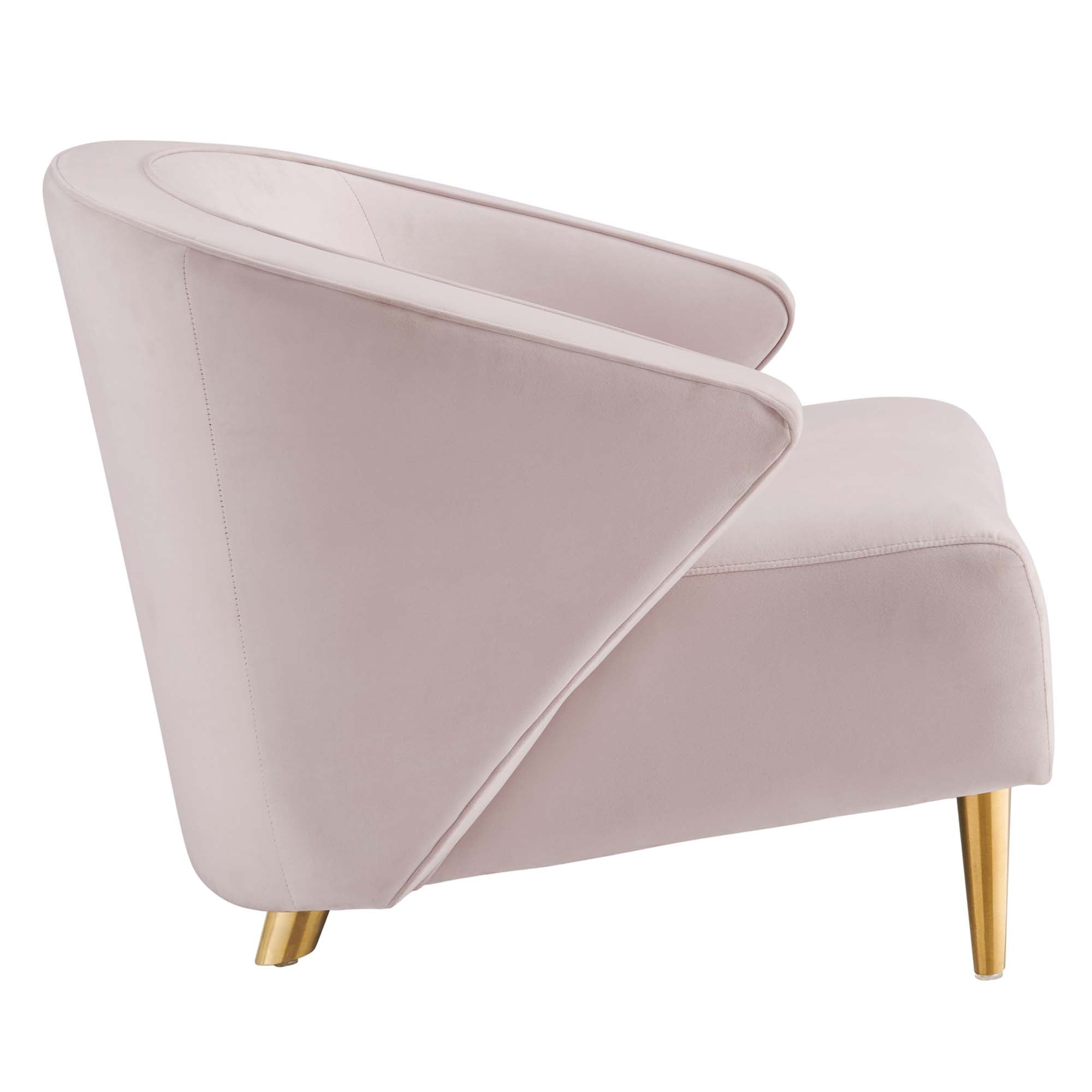 Odyssey Performance Velvet Armchair