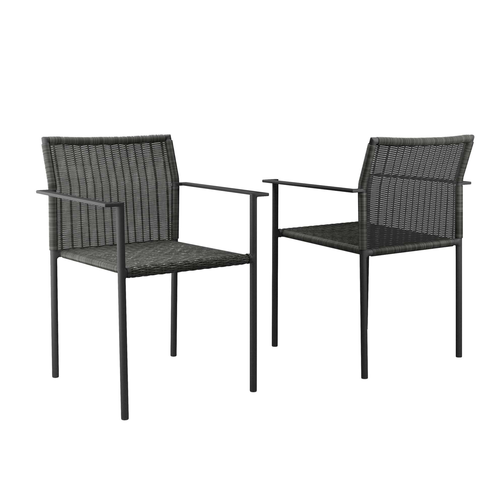 Lagoon Outdoor Patio Dining Armchairs Set of 2