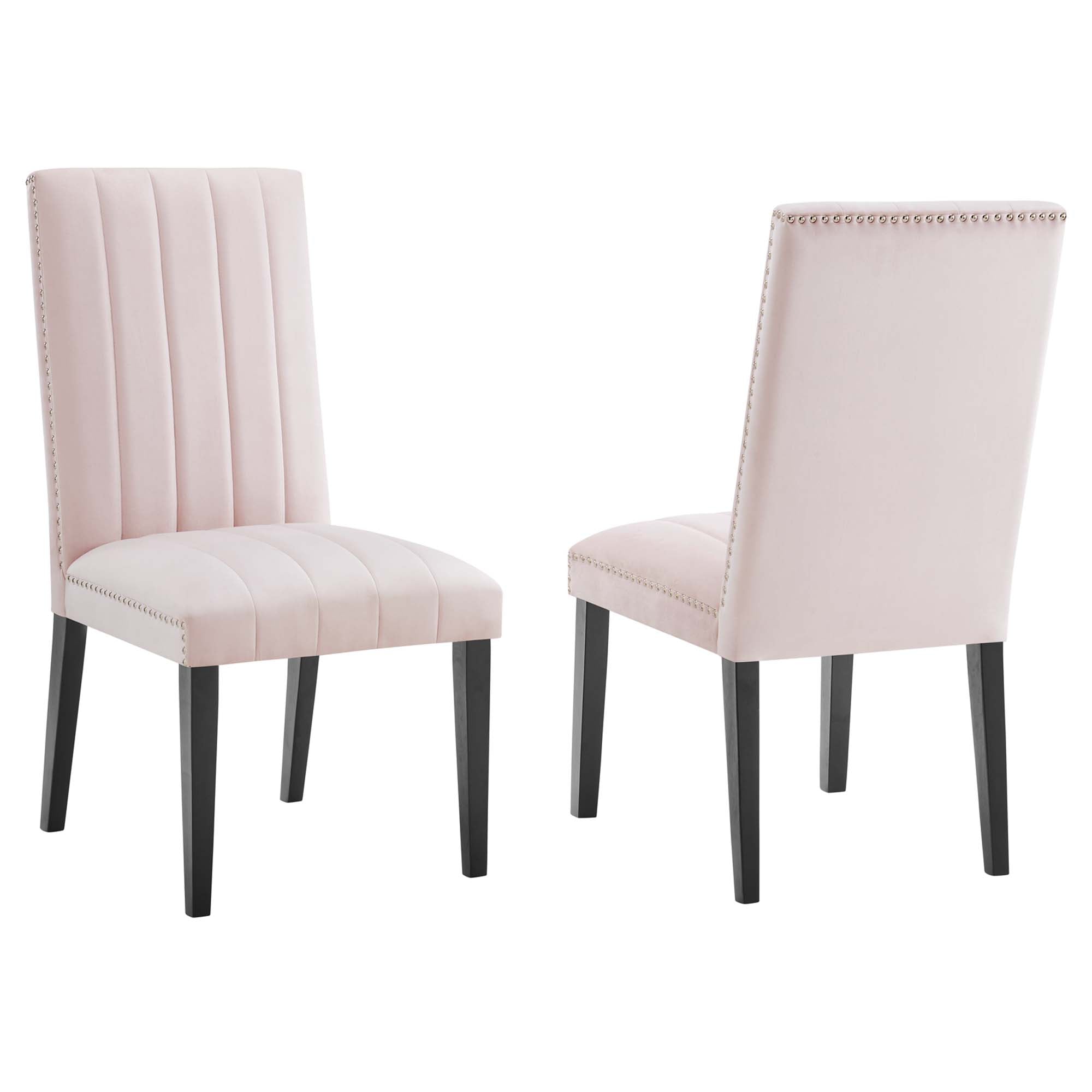 Catalyst Performance Velvet Dining Side Chairs - Set of 2