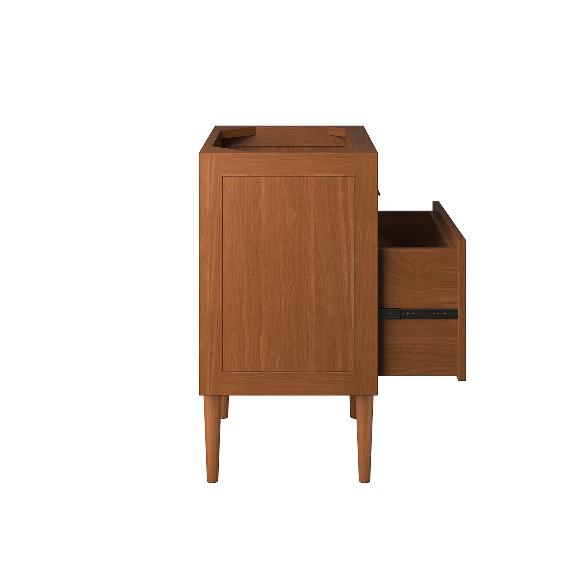 Cassia 24" Teak Wood Bathroom Vanity Cabinet (Sink Basin Not Included)