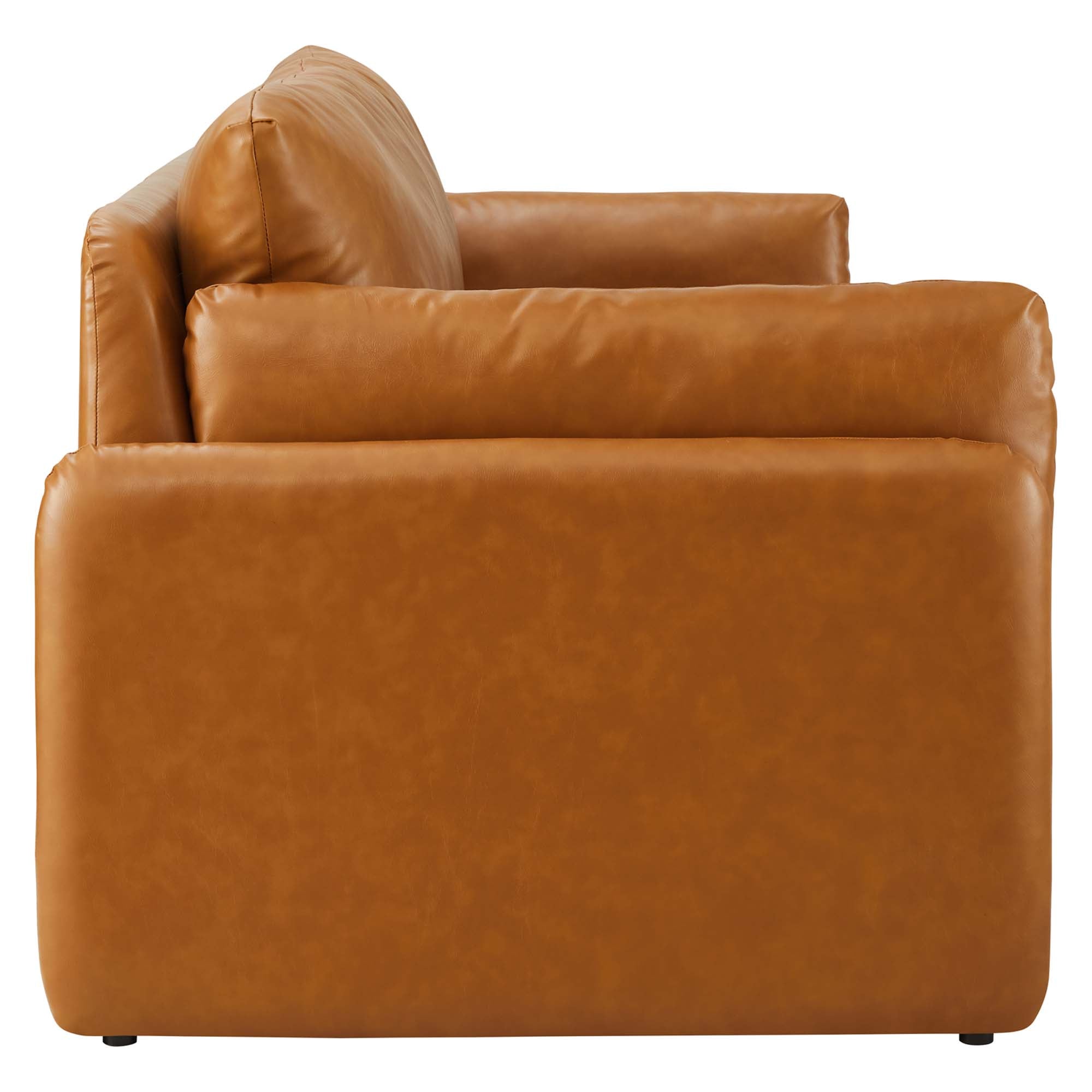 Indicate Vegan Leather Sofa