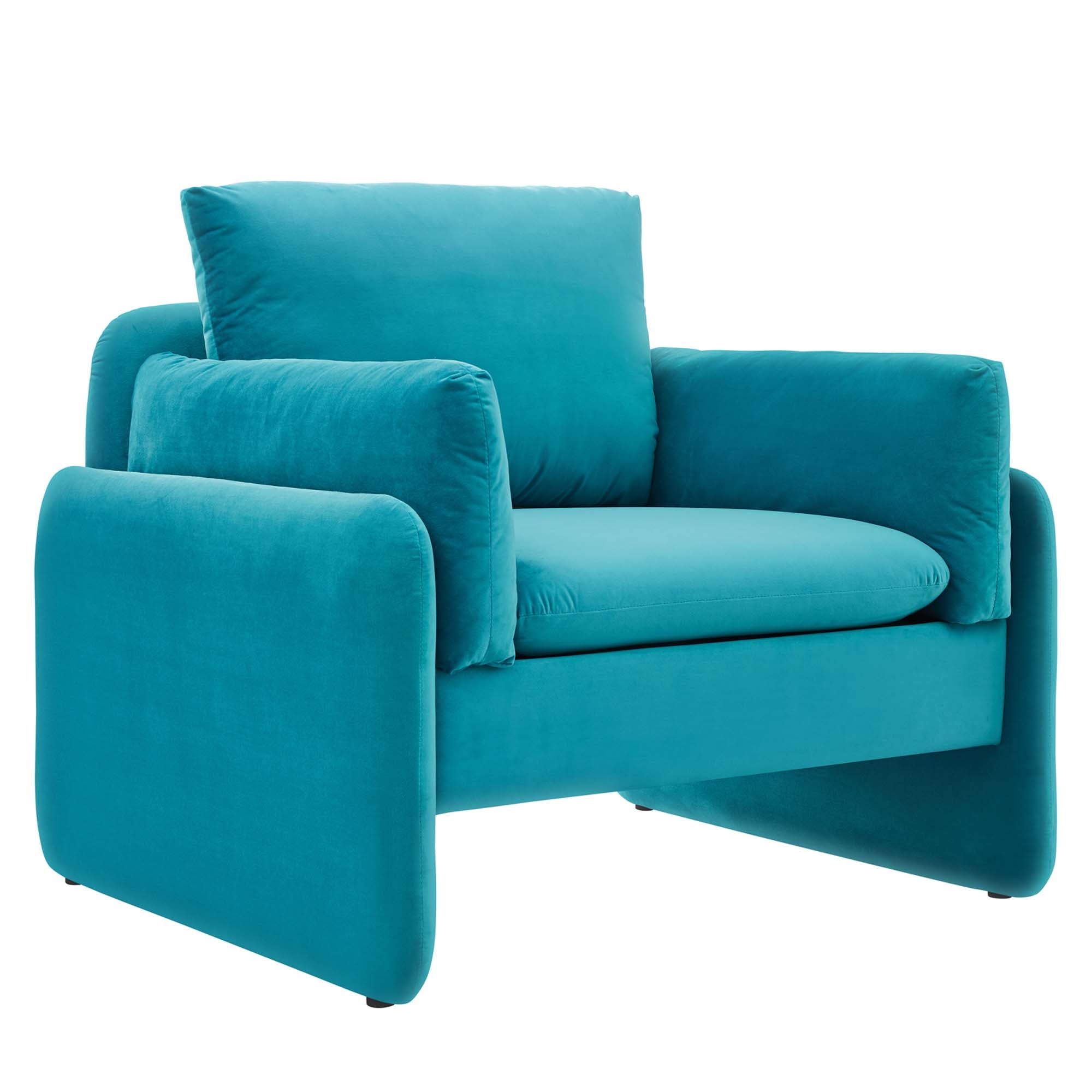 Indicate Performance Velvet Armchair