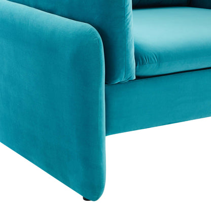 Indicate Performance Velvet Armchair