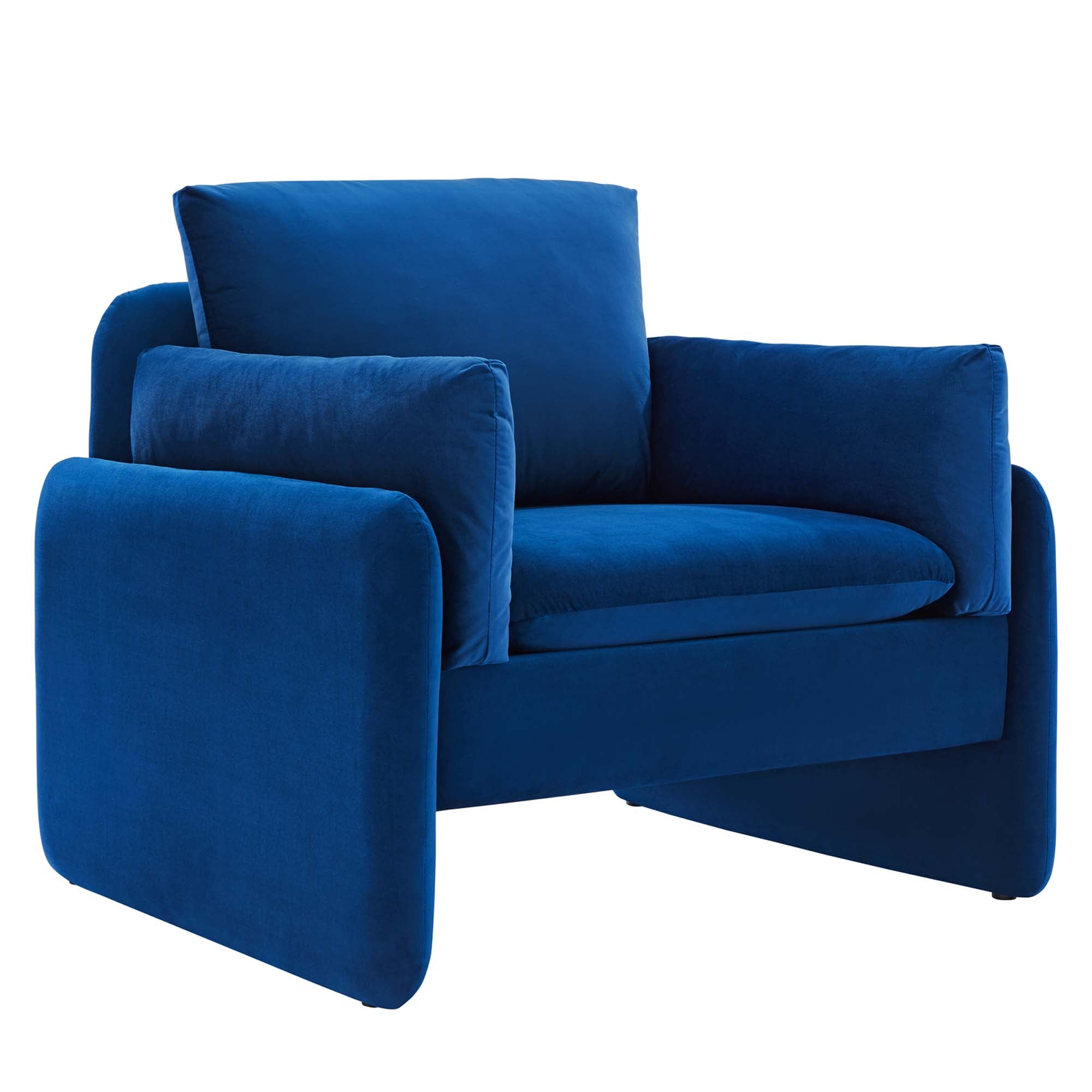 Indicate Performance Velvet Armchair