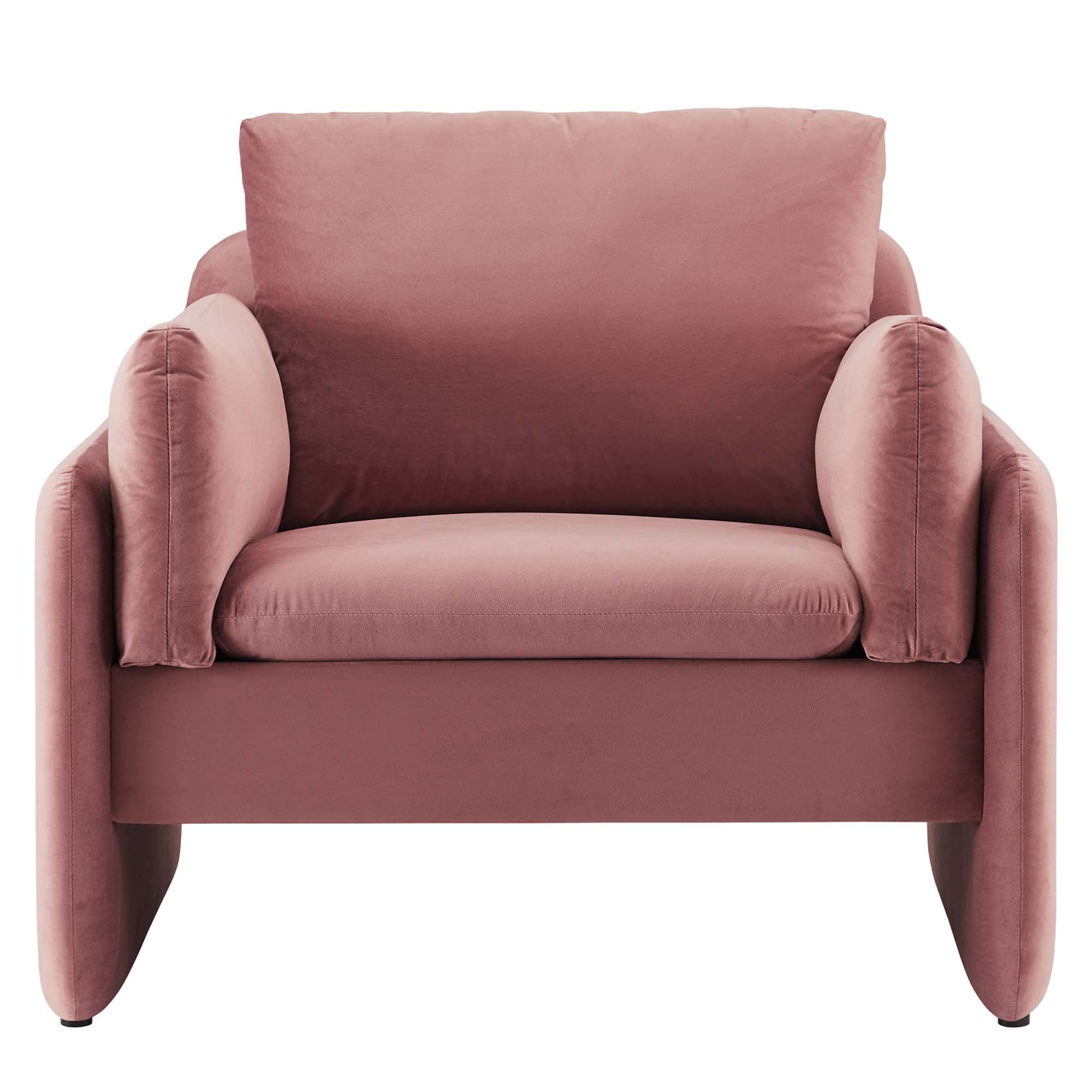 Indicate Performance Velvet Armchair